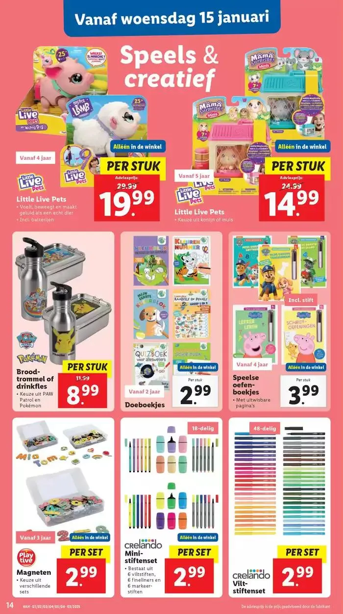 Topdeals en kortingen van 9 januari tot 22 januari 2025 - Folder pagina 16