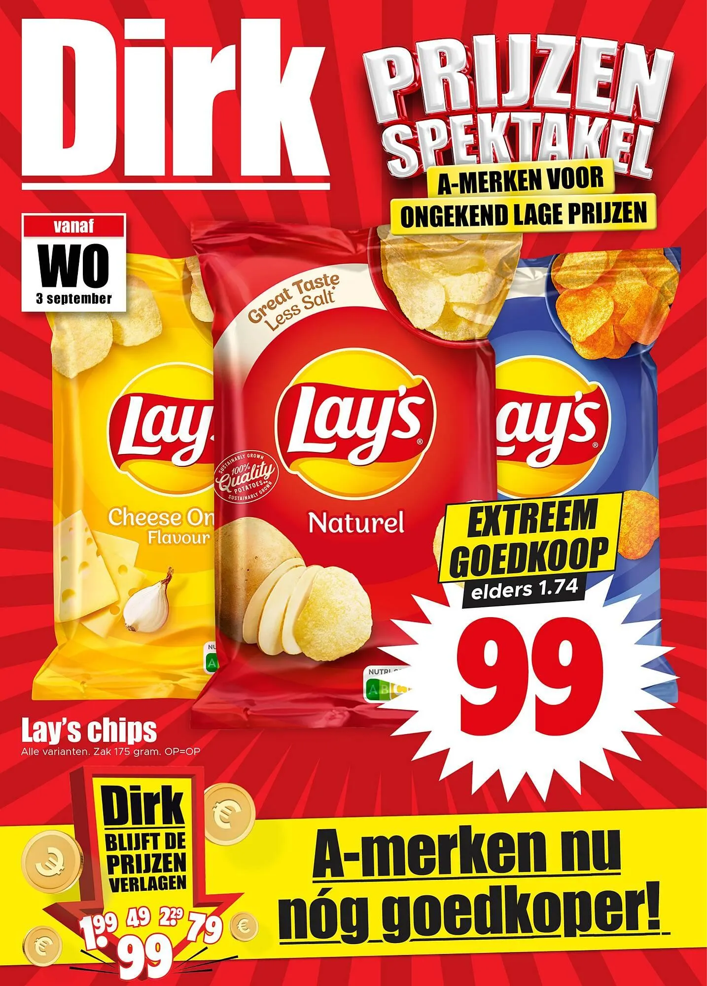 Dirk folder van 3 september tot 9 september 2025 - Folder pagina 1