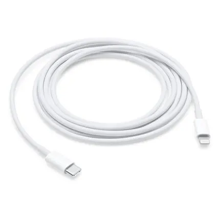 Apple Adapterkabel USB-C (M) - Lightning (M) 2.0 m Wit