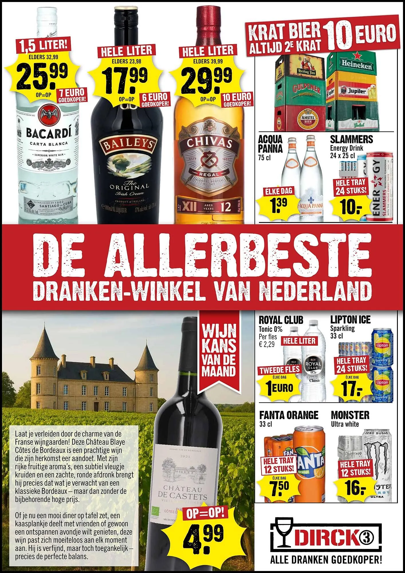 Dirck 3 folder van 15 oktober tot 21 oktober 2025 - Folder pagina 1
