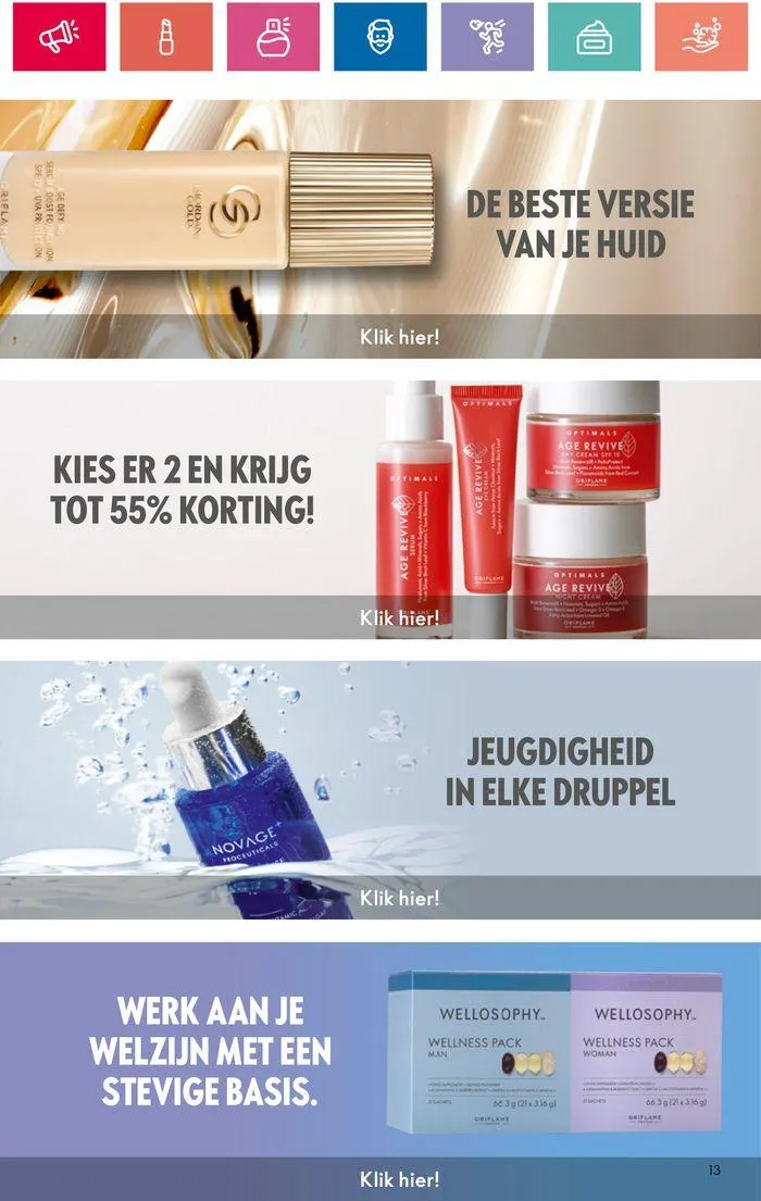 ORIFLAME folder! van 30 mei tot 13 juni 2024 - Folder pagina 13