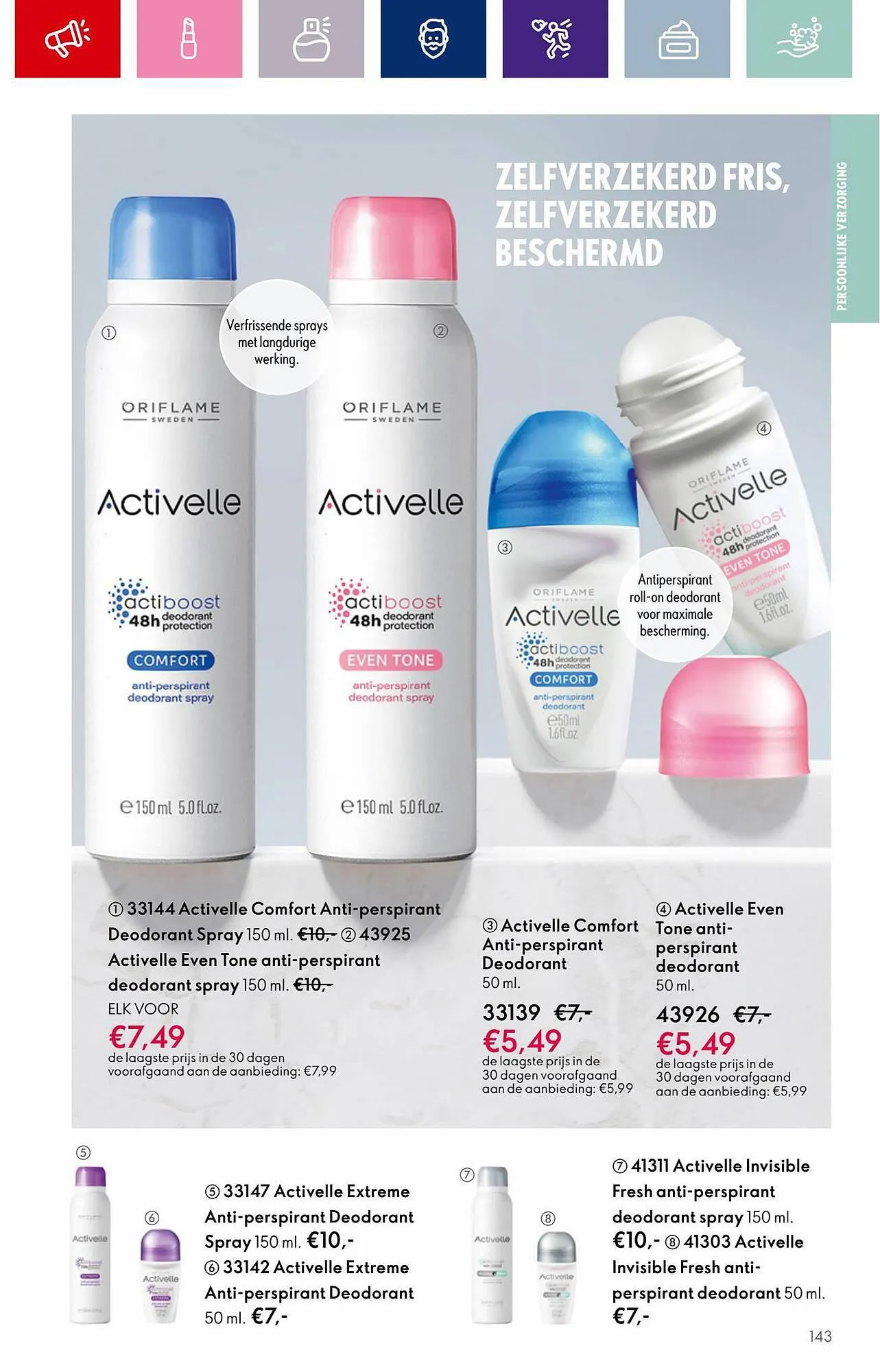 Oriflame folder van 22 augustus tot 12 september 2023 - Folder pagina 143