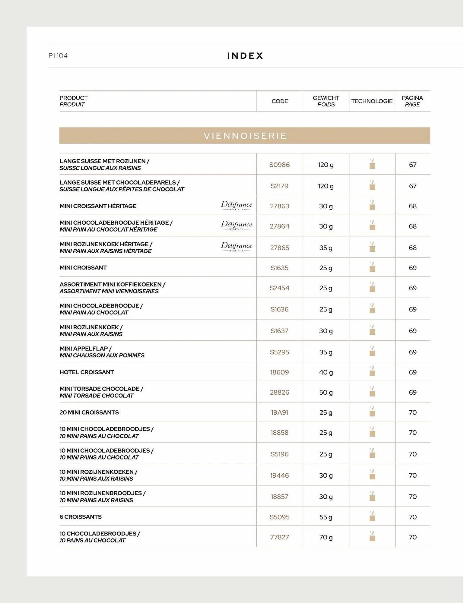 Delifrance folder van 1 maart tot 31 december 2023 - Folder pagina 104