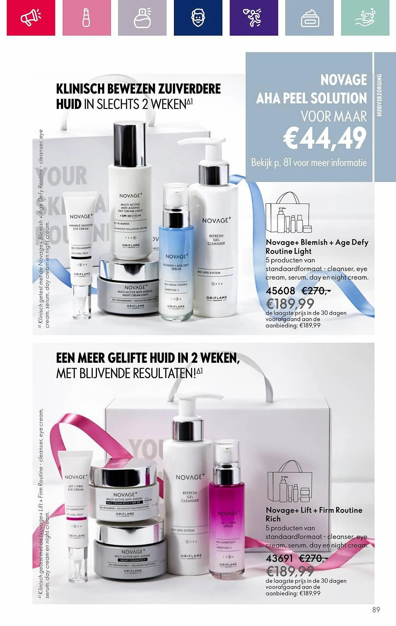 Oriflame folder van 8 november tot 28 november 2023 - Folder pagina 89