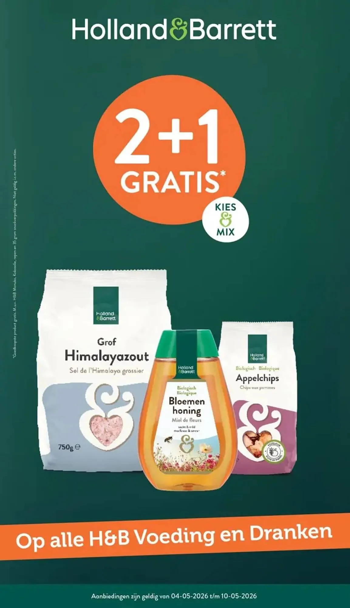 Holland & Barrett folder van 4 mei tot 10 mei 2026 - Folder pagina 1
