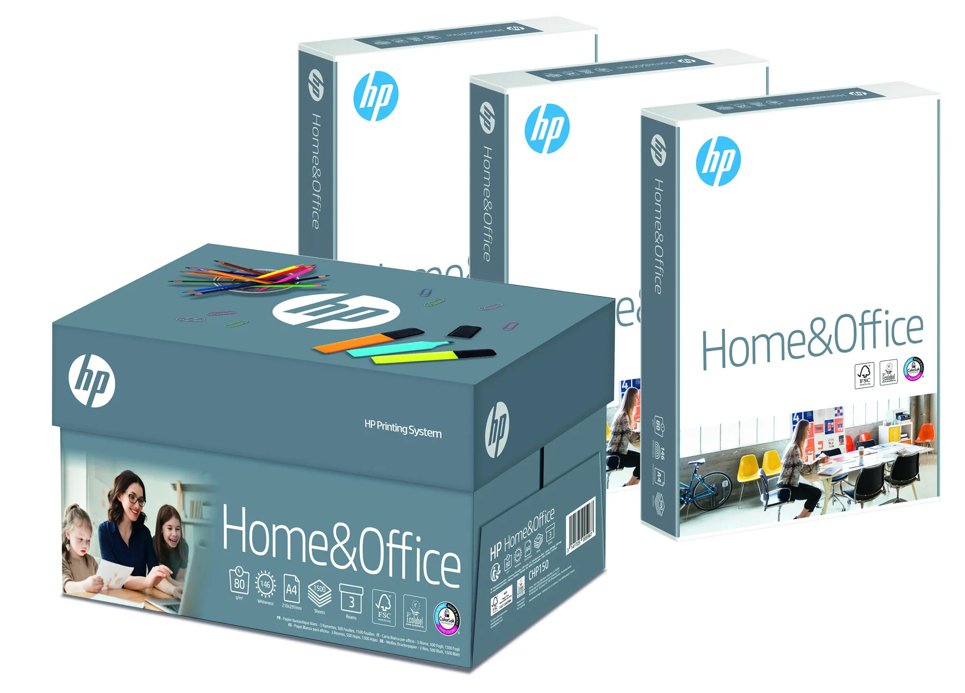 HP Home & Office Papier A4 80 g/m² Wit