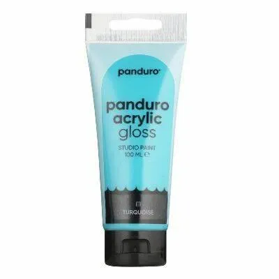 Panduro acrylverf glans - 100 ml - turquoise