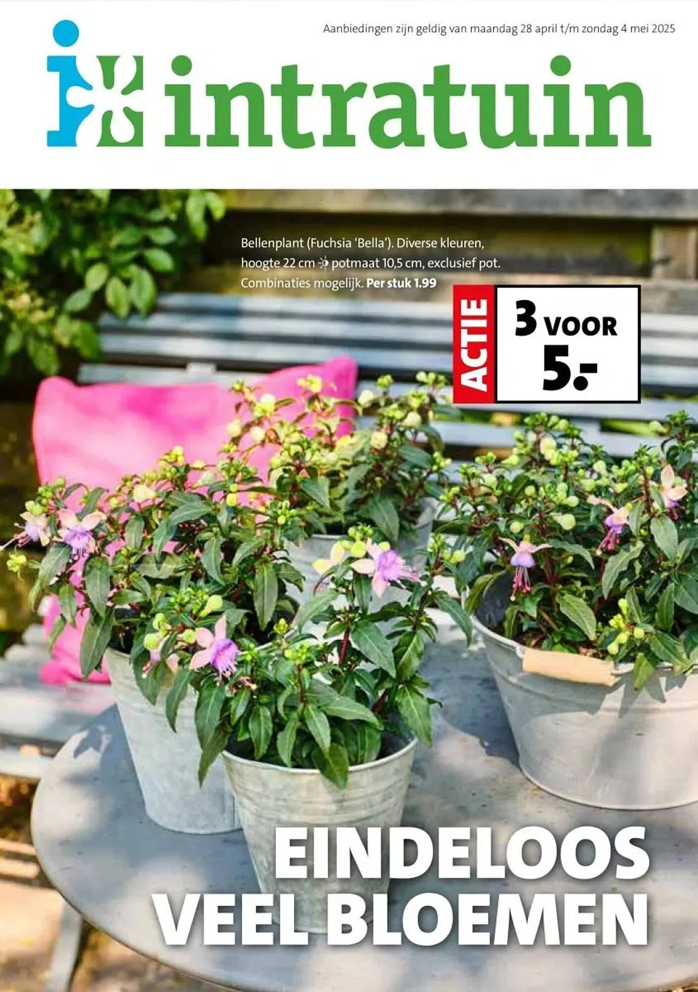 Intratuin folder van 28 april tot 4 mei 2025 - Folder pagina 1