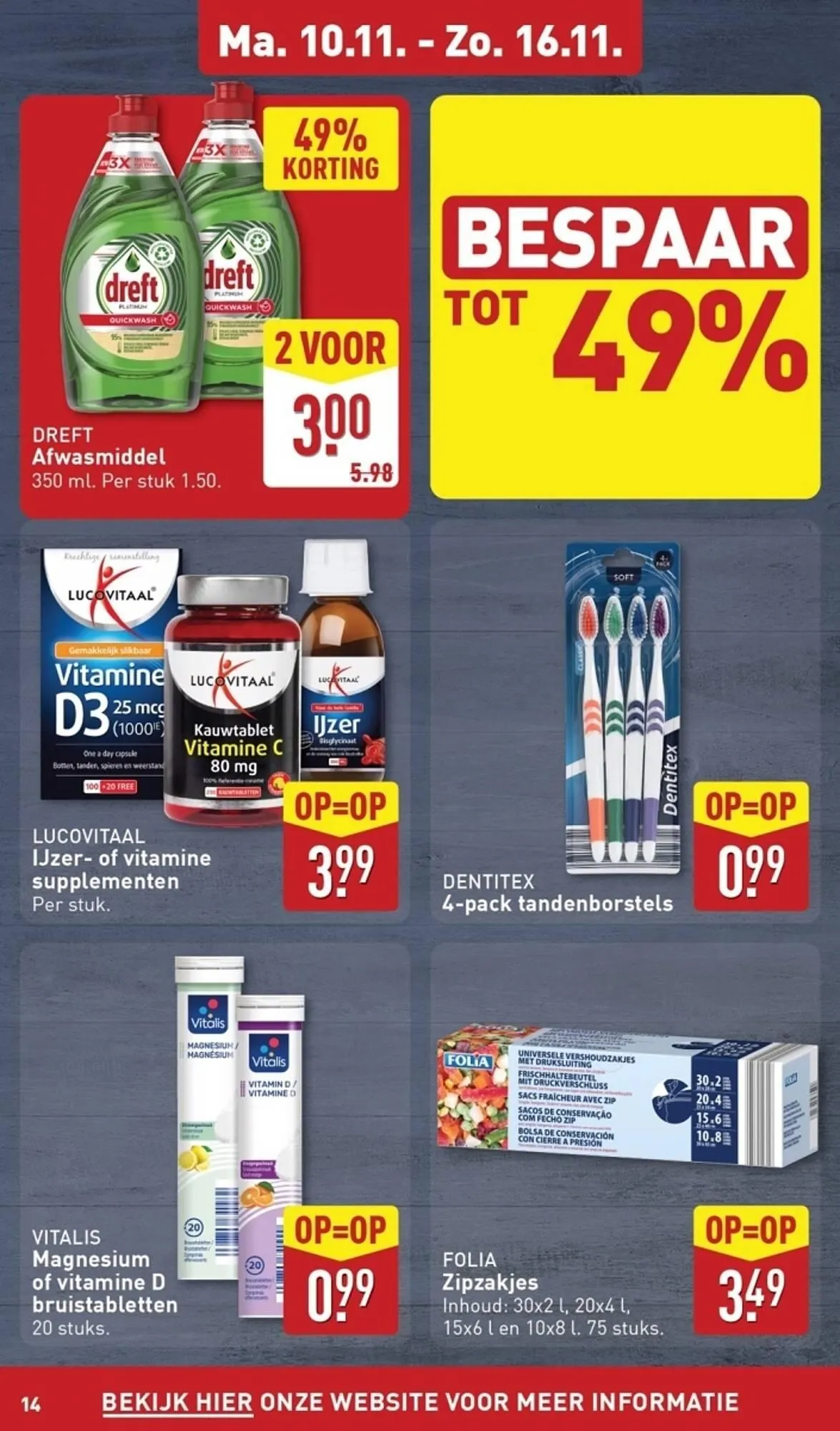 ALDI folder van 10 november tot 16 november 2025 - Folder pagina 14