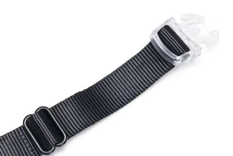 Beeztees Parinca - Veiligheidshalsband Hond - Zwart - XL - 50-55x25 cm - cm