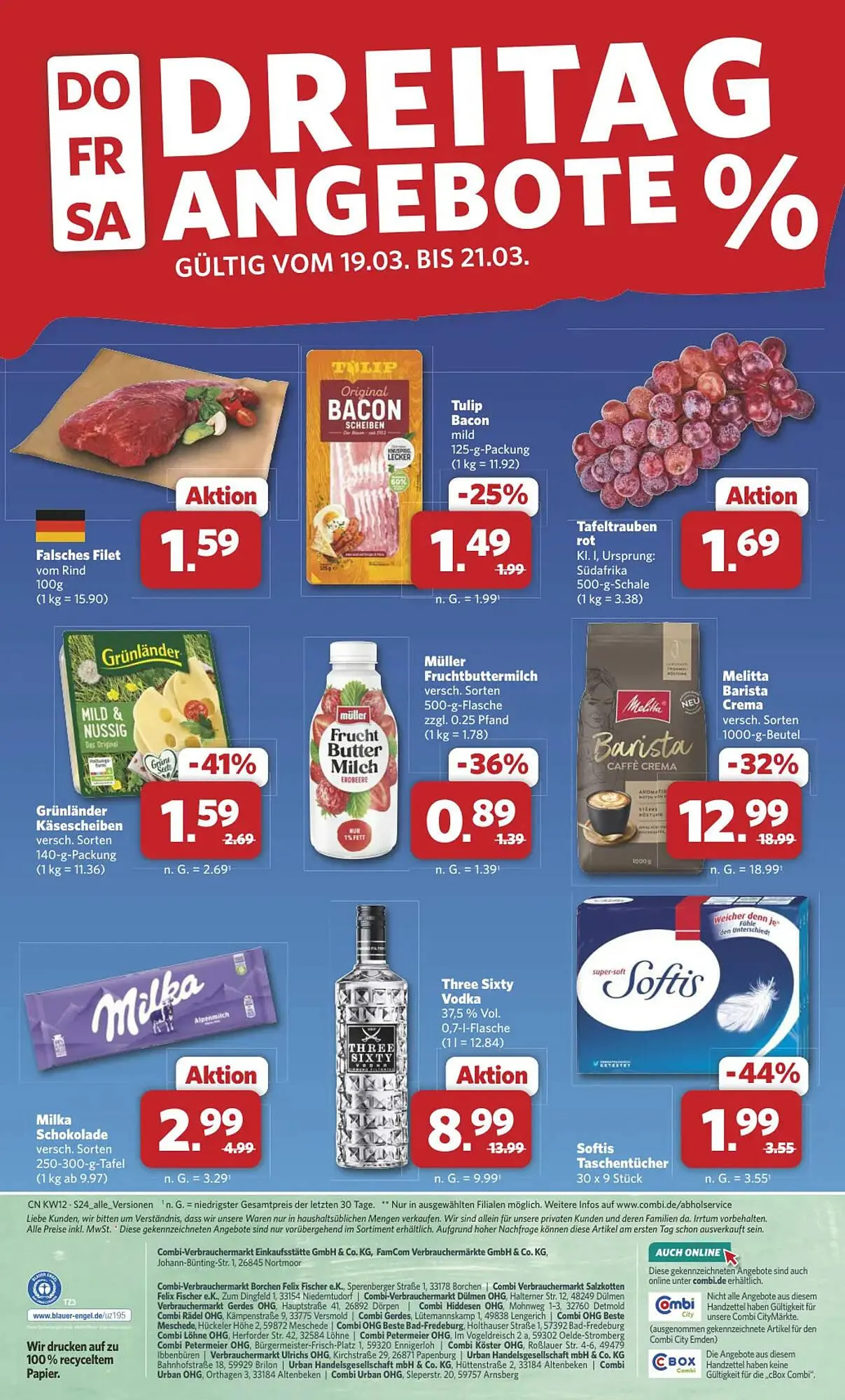 Combi Markt DE folder van 16 maart tot 21 maart 2026 - Folder pagina 31