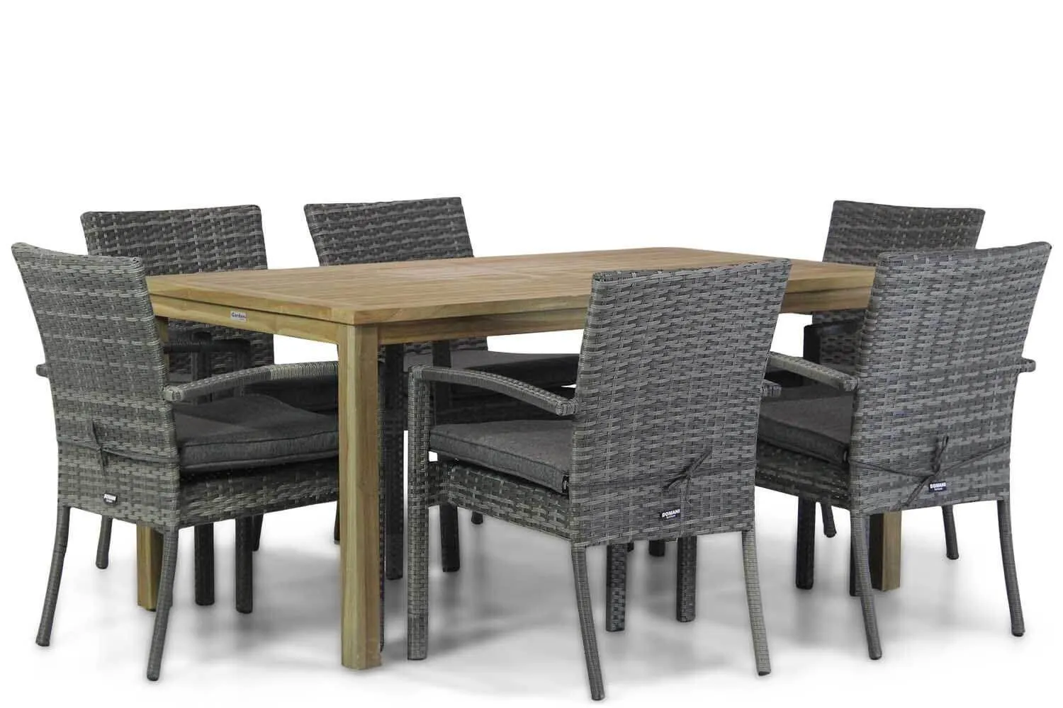 Domani Albergo/Weston 160 cm dining tuinset 7-delig