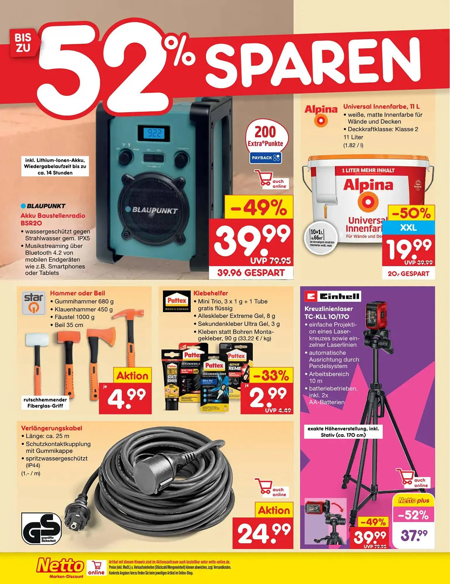 Netto Marken-Discount DE folder van 13 april tot 18 april 2026 - Folder pagina 44