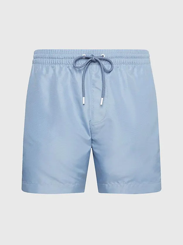 Medium zwemshort met trekkoord - Logo Tape