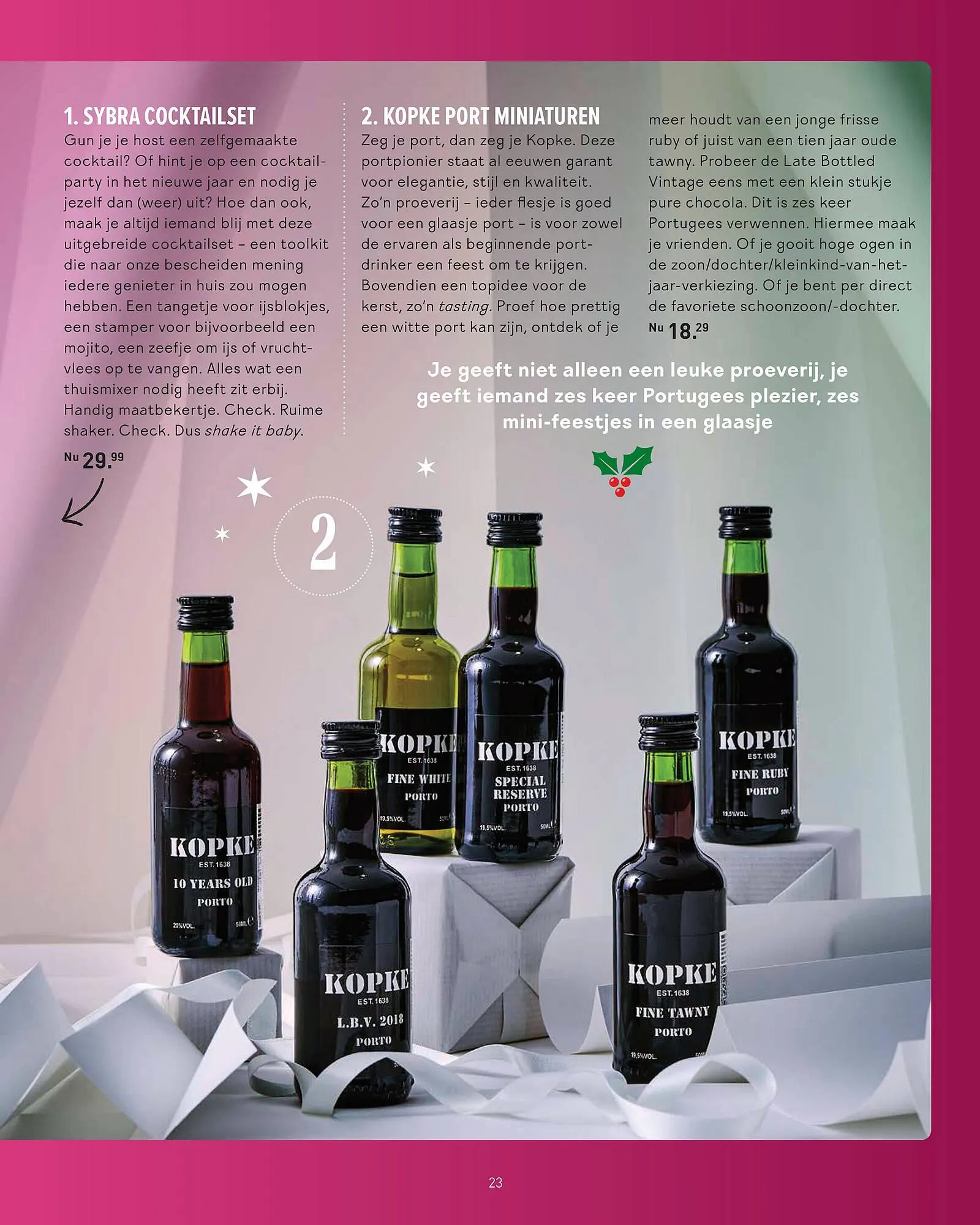 Gall & Gall magazine van 1 december tot 28 februari 2026 - Folder pagina 23