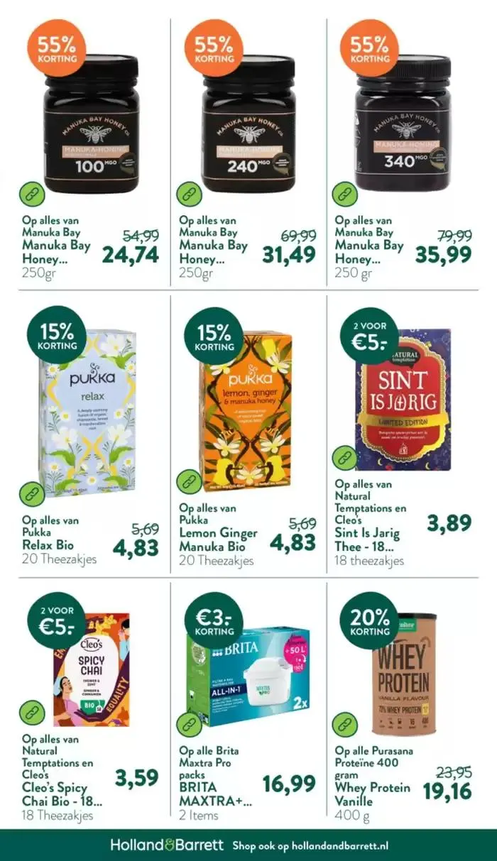 Holland & Barrett folder van 21 oktober tot 4 november 2024 - Folder pagina 39
