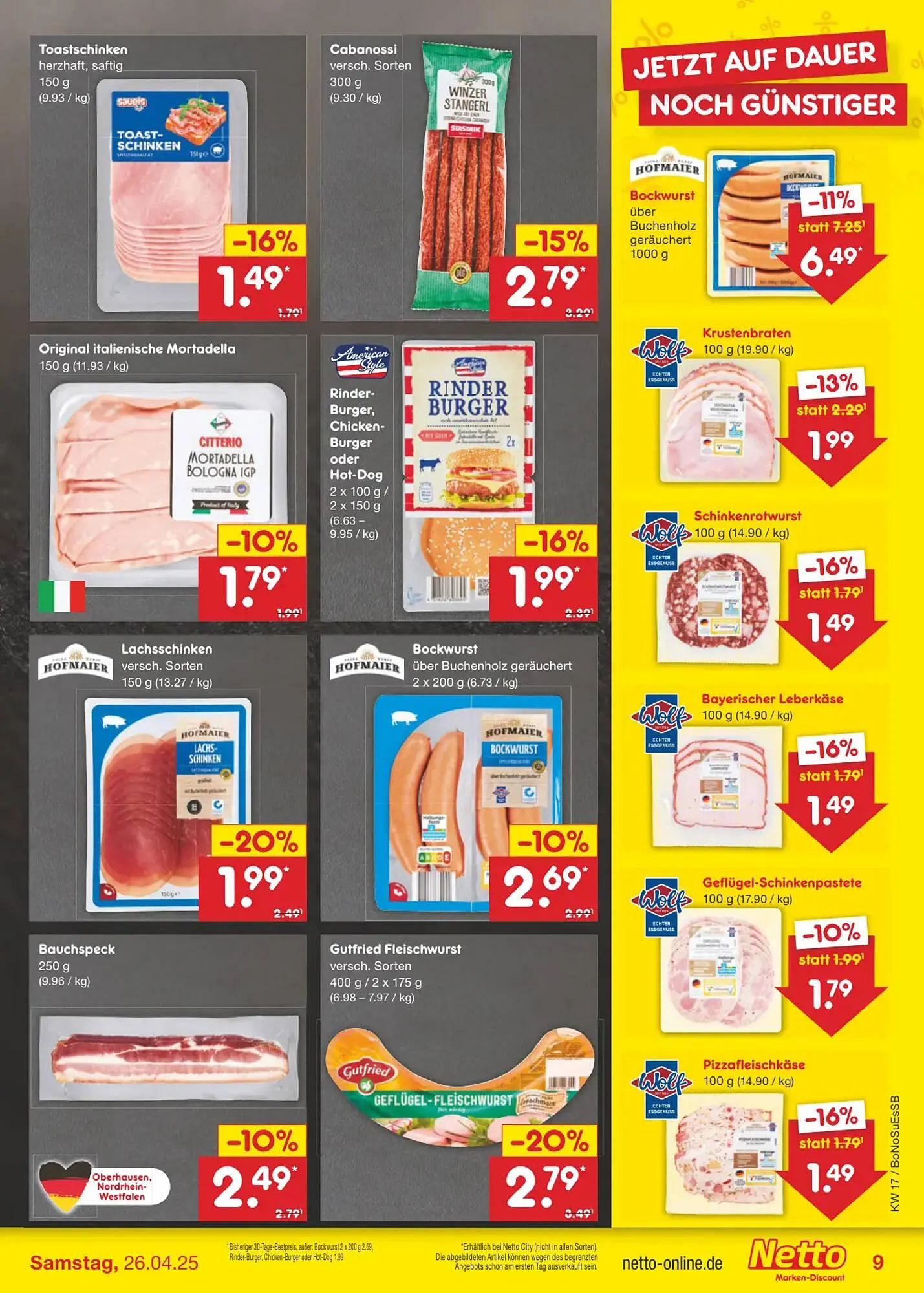 Netto Marken-Discount DE folder van 22 april tot 26 april 2025 - Folder pagina 9