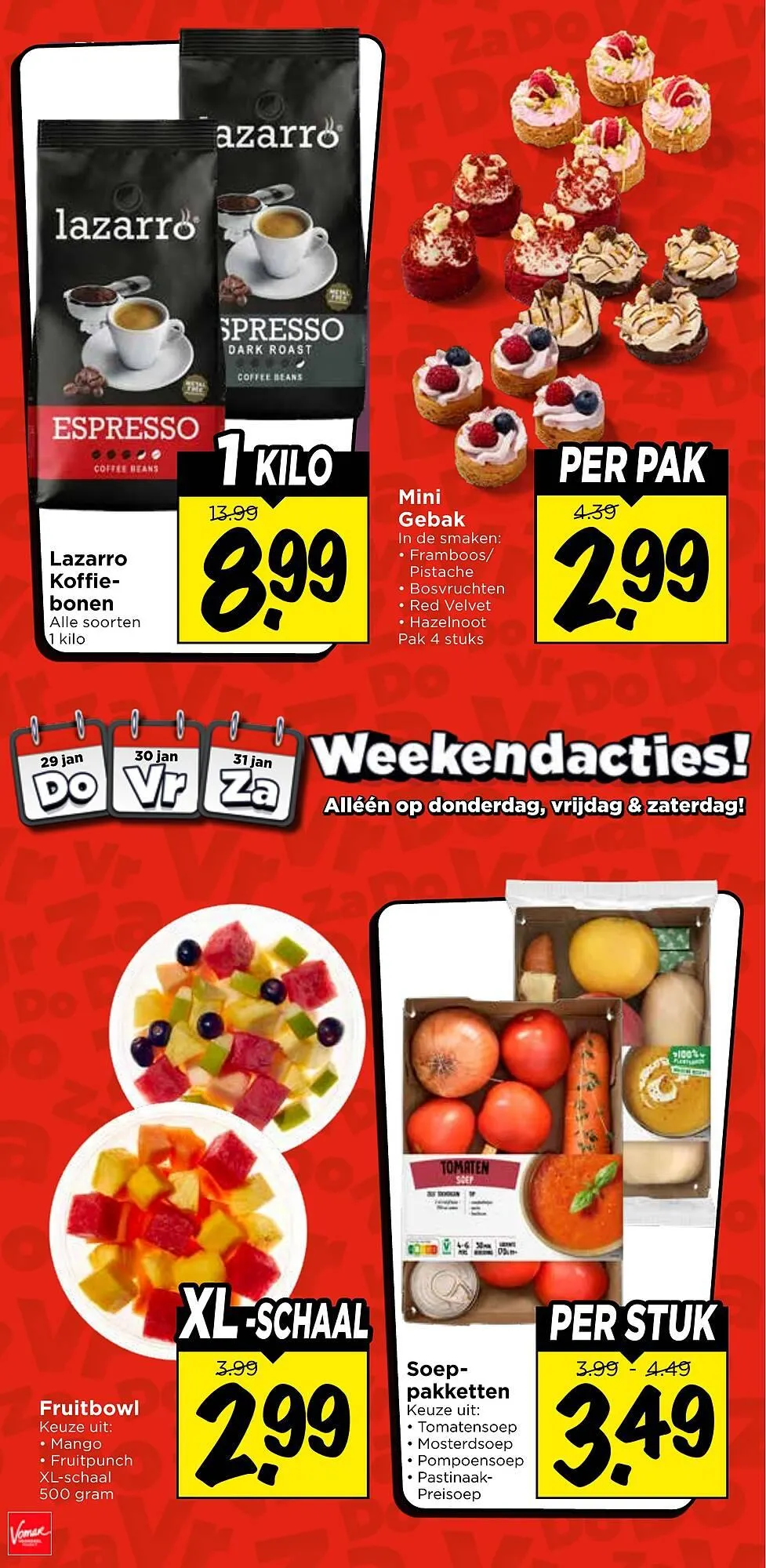 Vomar Voordeelmarkt folder van 25 januari tot 31 januari 2026 - Folder pagina 38