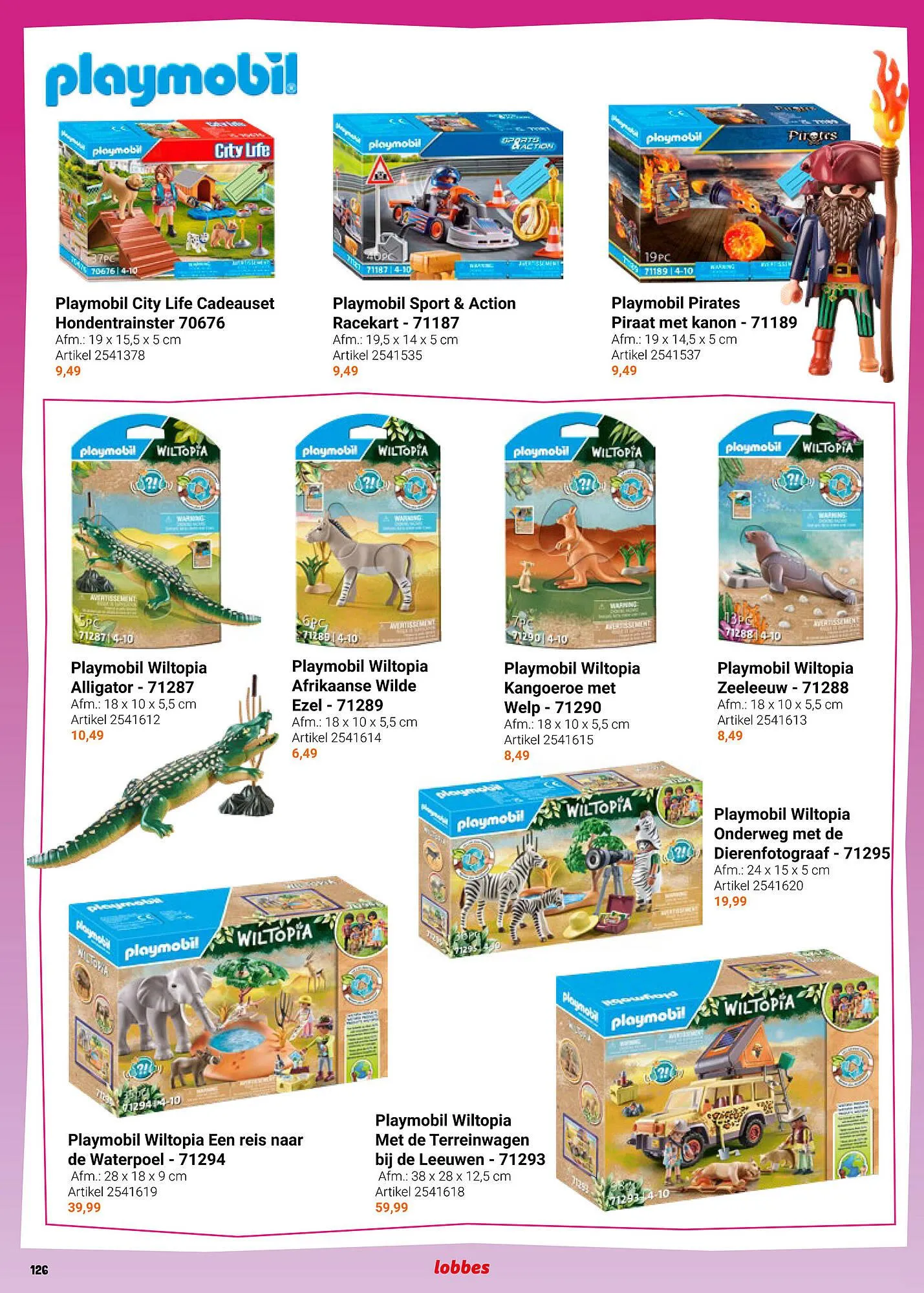 Lobbes folder van 17 september tot 31 december 2023 - Folder pagina 128