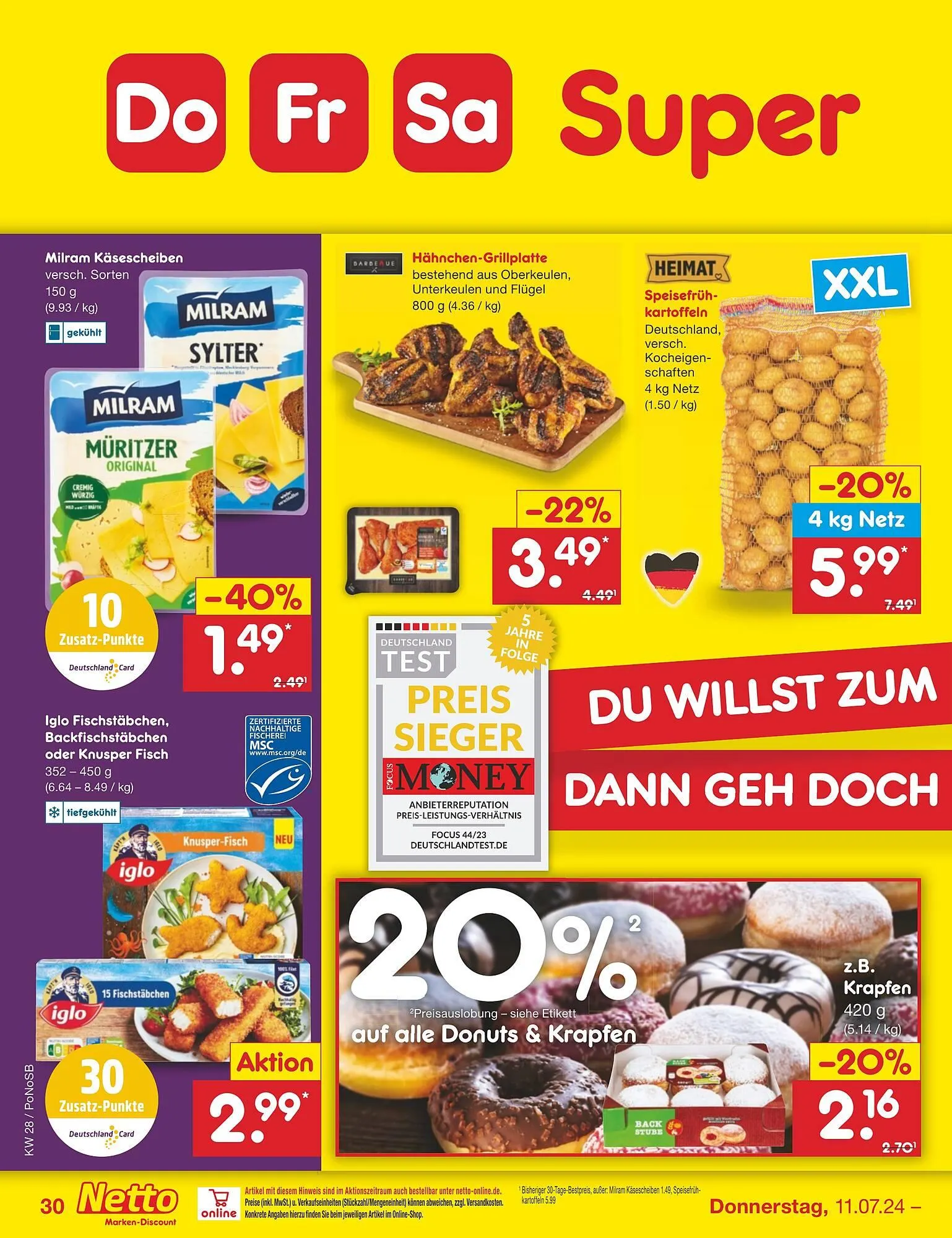 Netto Marken-Discount DE folder van 8 juli tot 13 juli 2024 - Folder pagina 40