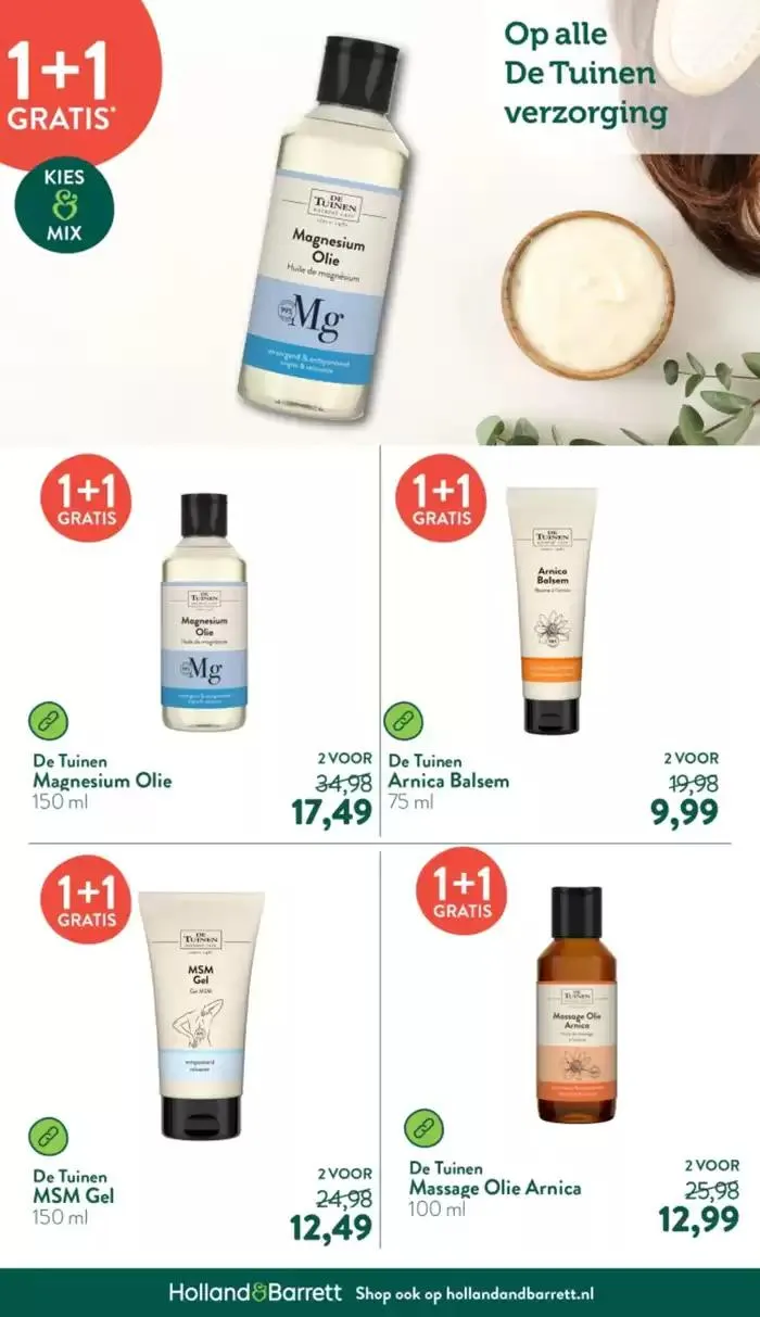 Holland & Barrett folder van 21 oktober tot 4 november 2024 - Folder pagina 16