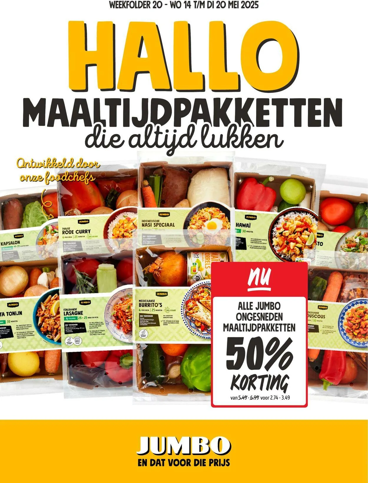 Jumbo Actuele folder van 14 mei tot 20 mei 2025 - Folder pagina 1