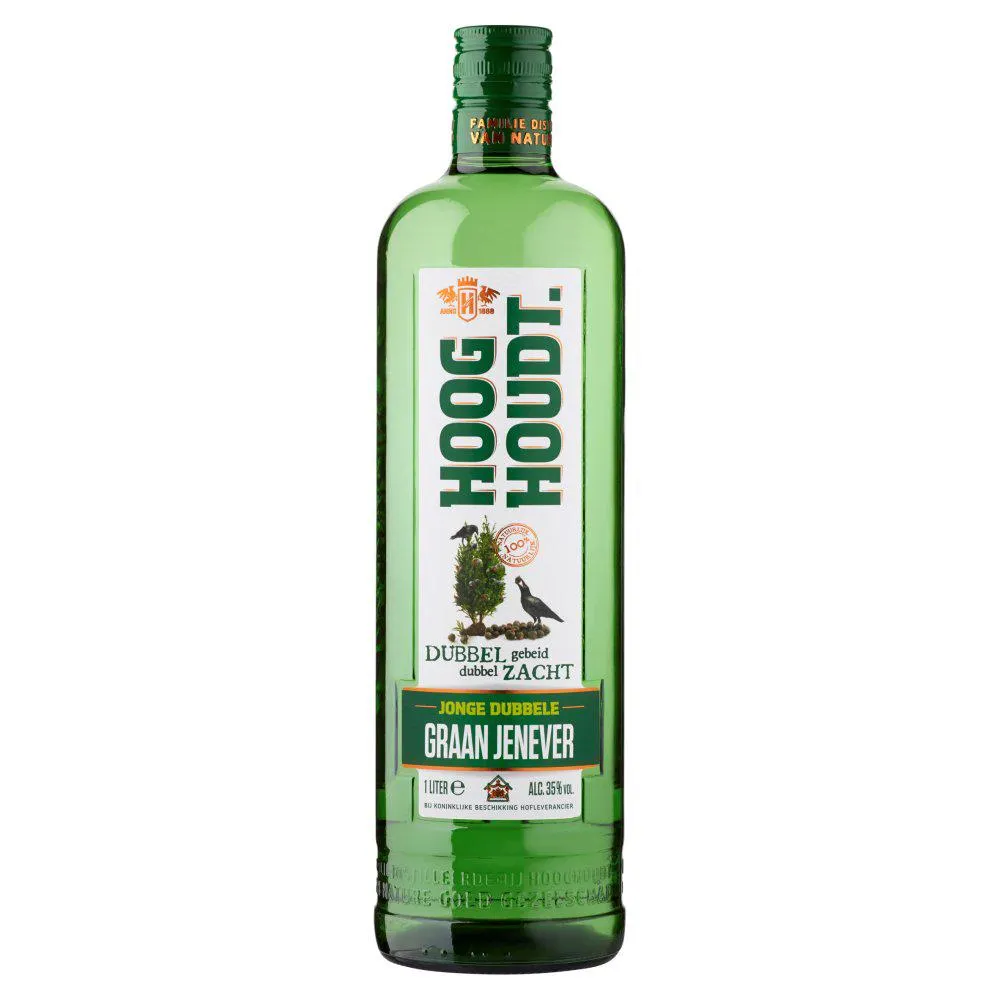 Hooghoudt Jonge Dubbele Graan Jenever 1 L