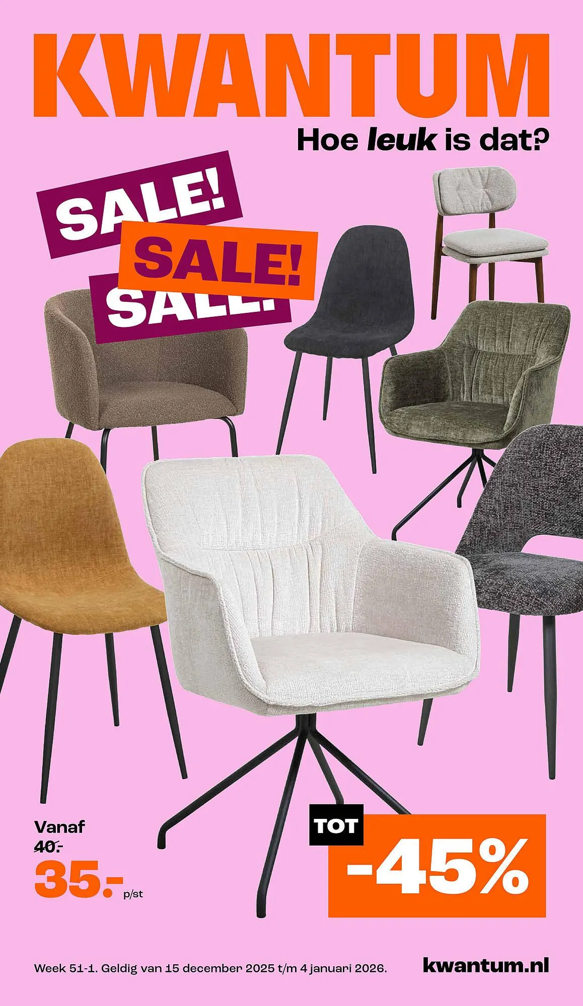 Kwantum folder van 15 december tot 4 januari 2026 - Folder pagina 1