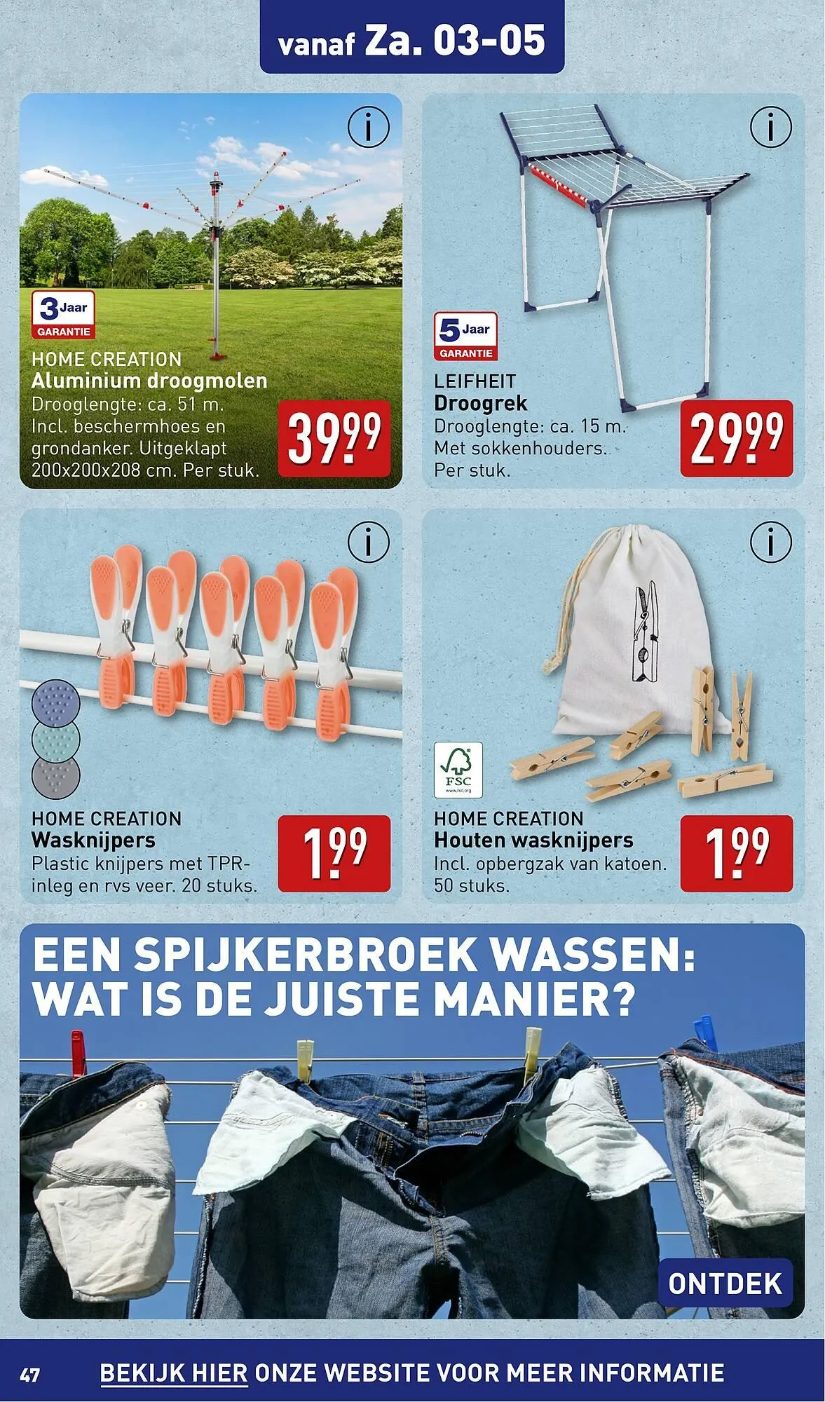 ALDI folder van 28 april tot 4 mei 2025 - Folder pagina 47