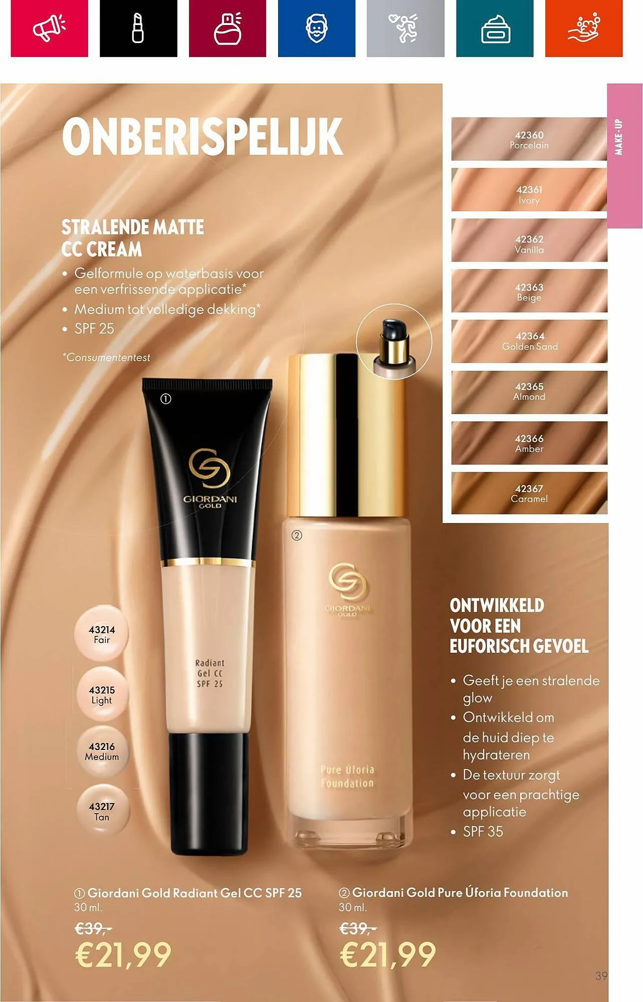 Oriflame folder van 1 augustus tot 22 augustus 2023 - Folder pagina 41