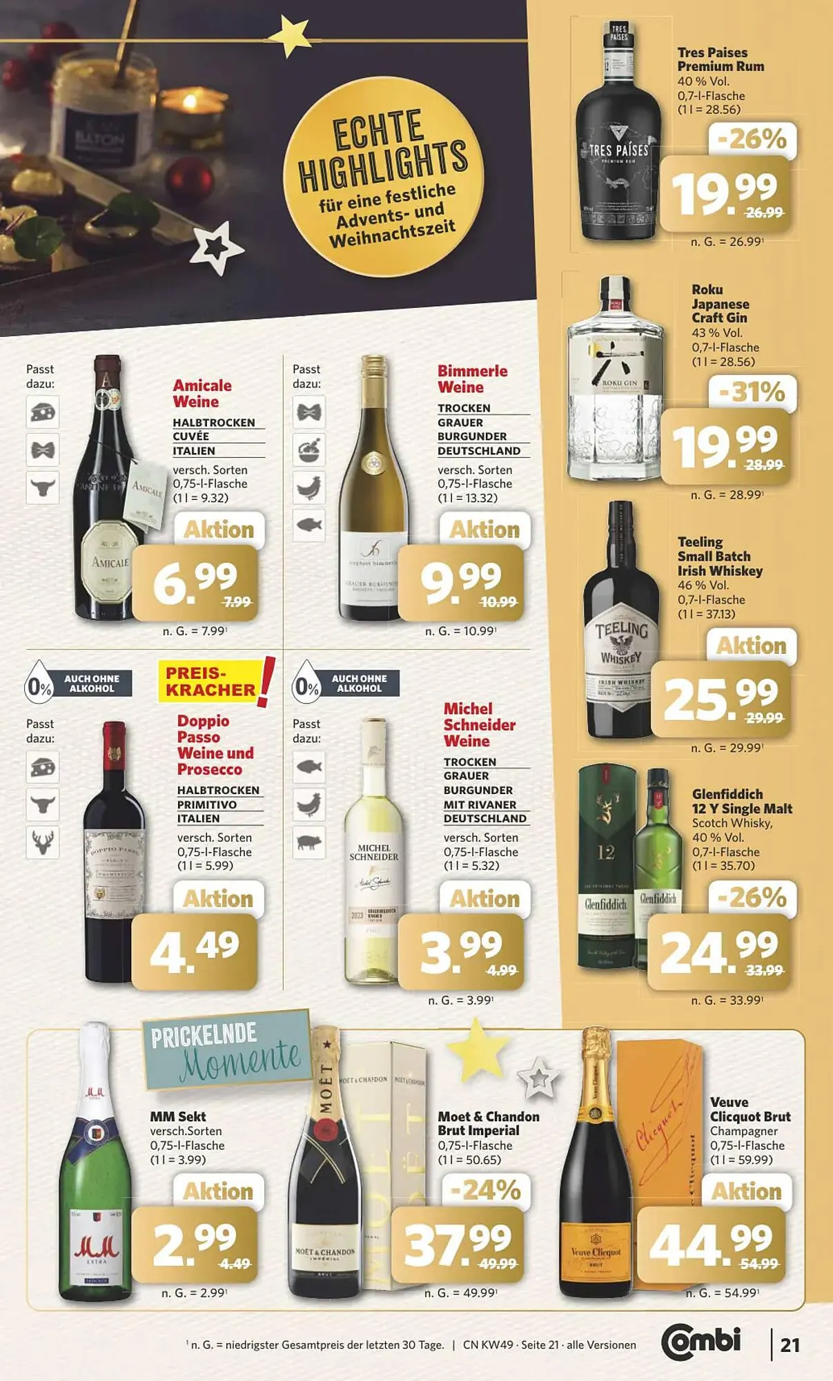 Combi Markt DE folder van 1 december tot 6 december 2025 - Folder pagina 21