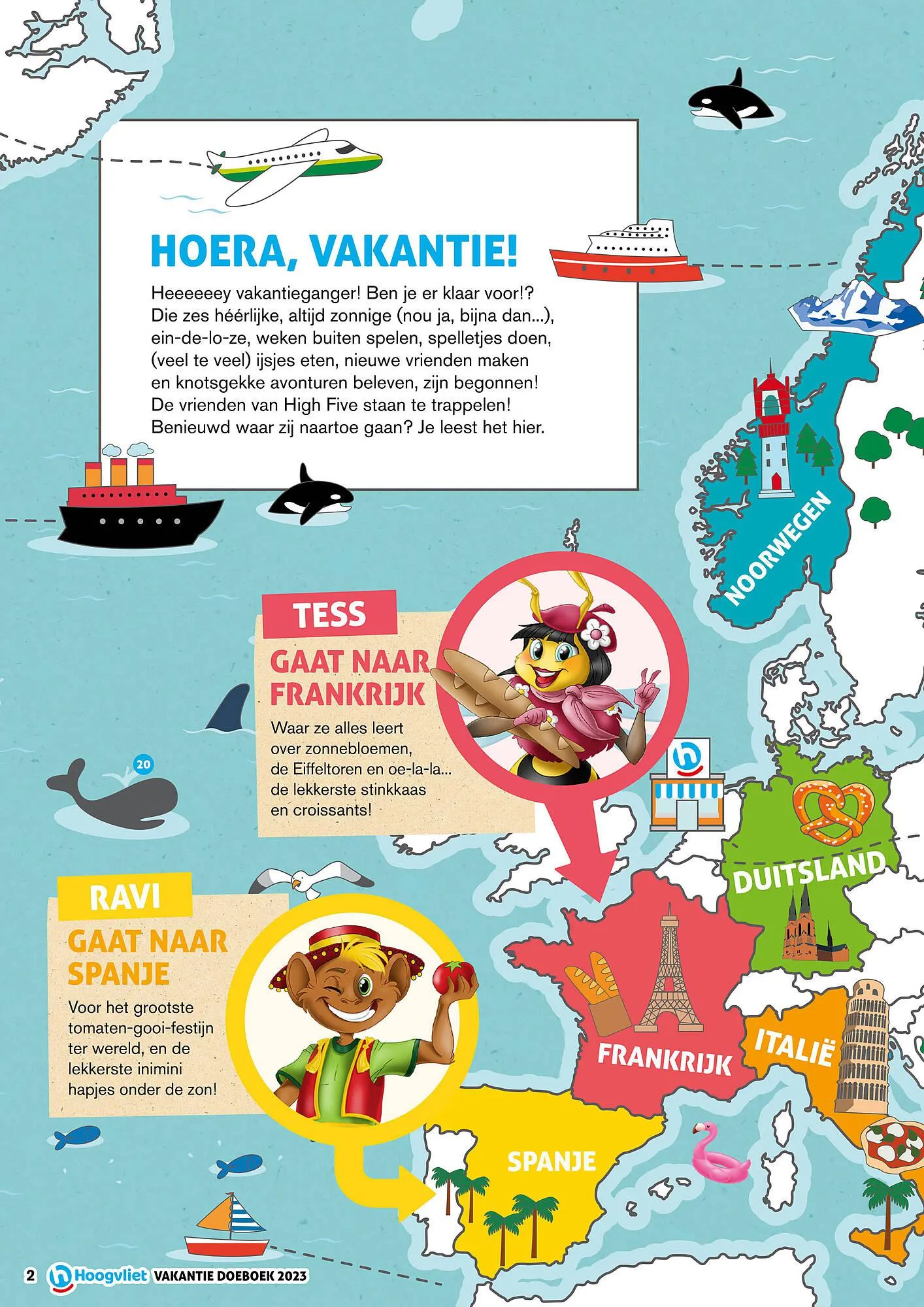 Hoogvliet Vakantie DoeBoek van 21 juni tot 31 augustus 2023 - Folder pagina 2