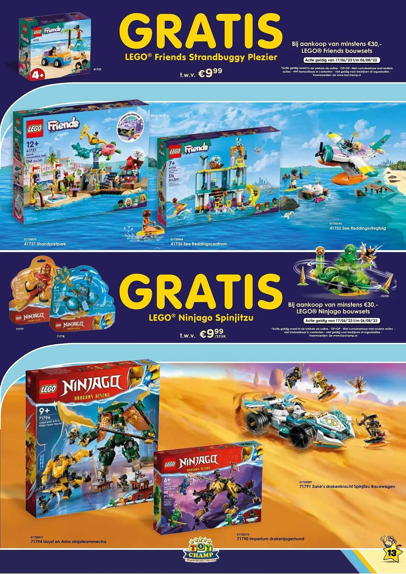 ToyChamp folder van 3 juli tot 6 augustus 2023 - Folder pagina 13