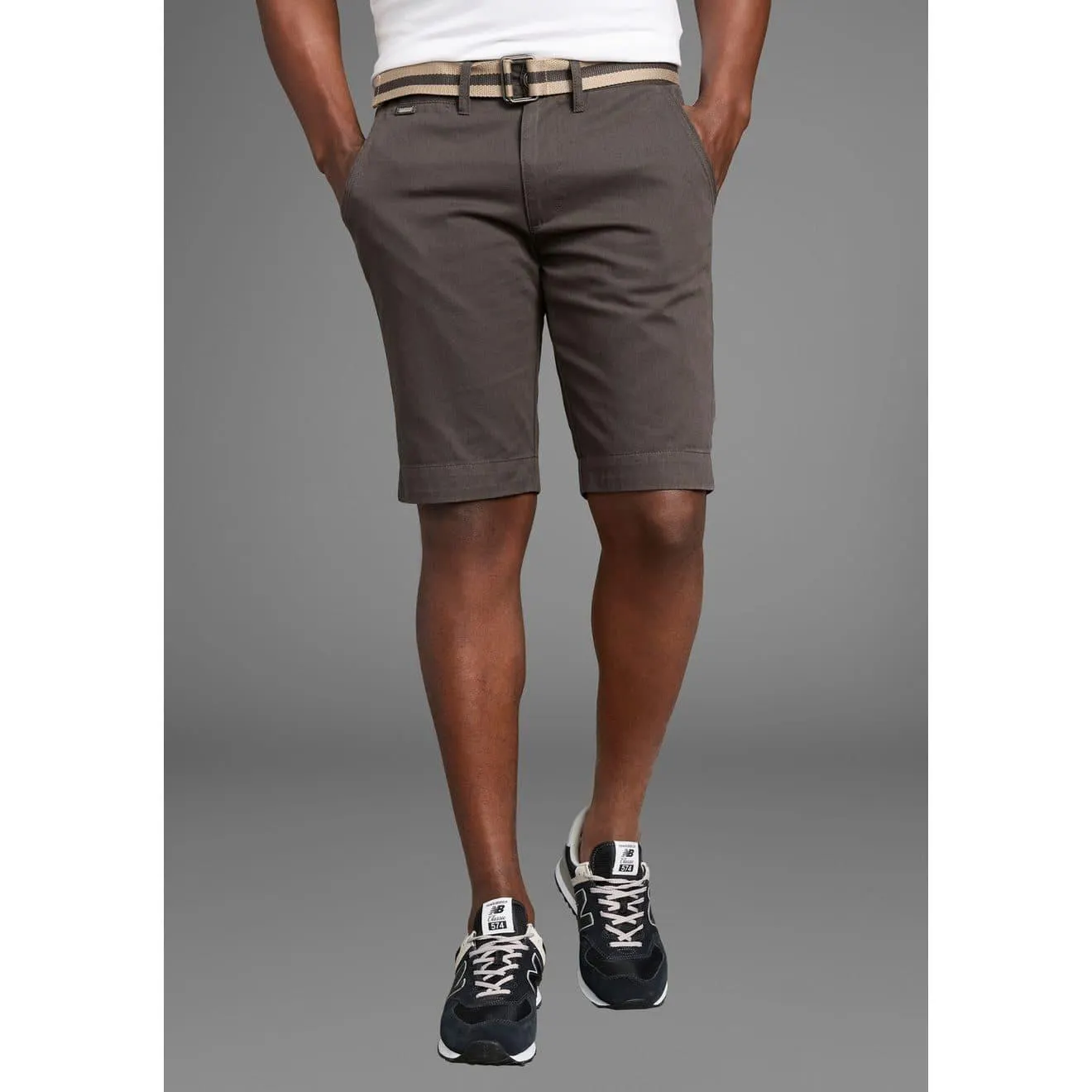 Bruno Banani Chino-short inclusief ceintuur
