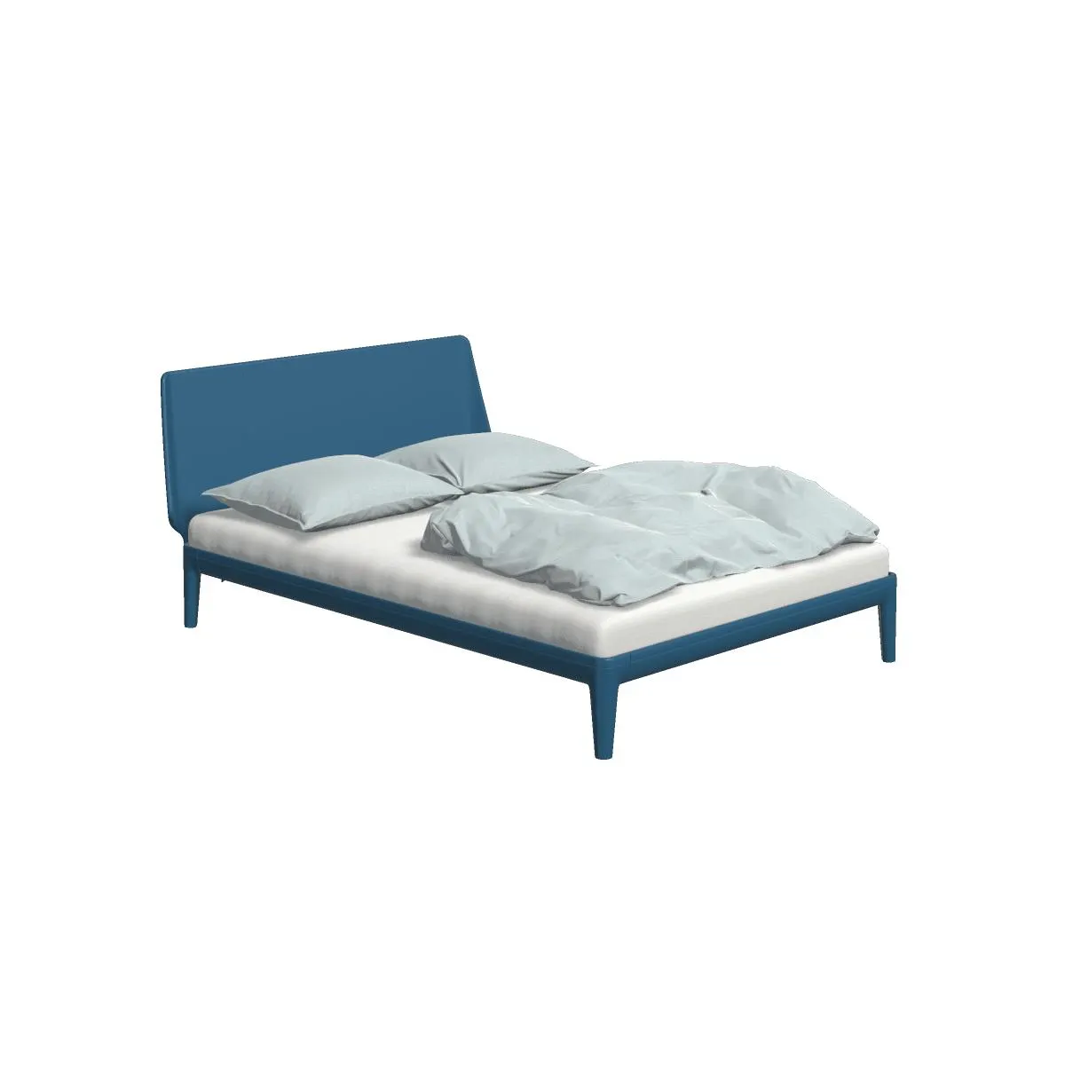 Essential Royal blue Met hoofdbord in Royal blue