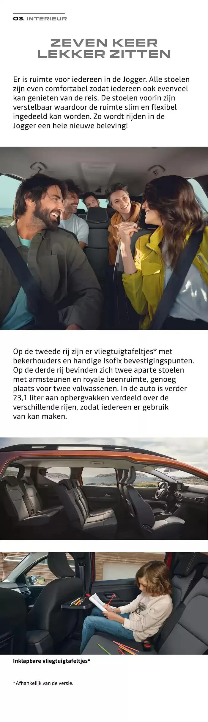 Dacia Jogger van 28 november tot 30 juni 2025 - Folder pagina 8