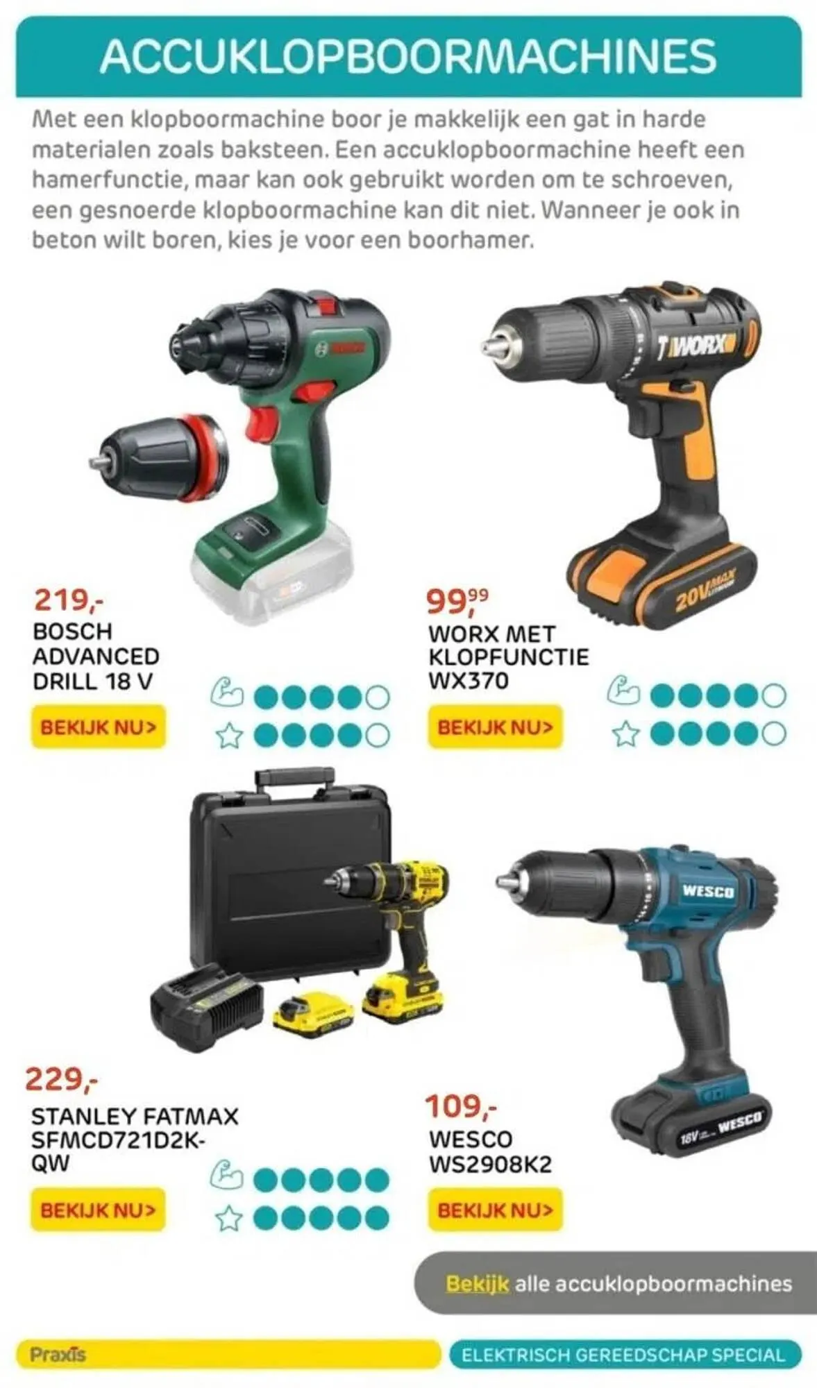 Praxis folder - Elektrisch Gereedschap van 16 november tot 31 juli 2023 - Folder pagina 7