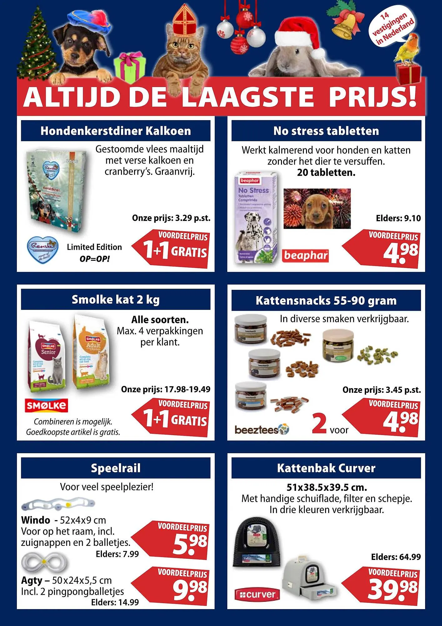 Huisdier Voordeelshop folder van 18 november tot 19 december 2023 - Folder pagina 7