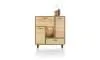 highboard 125 cm - 2-deuren + 1-lade + 1-klep + 1-niche (+ LED) - highboard 125 cm - 2-deuren + 1-lade + 1-klep + 1-niche (+ LED)