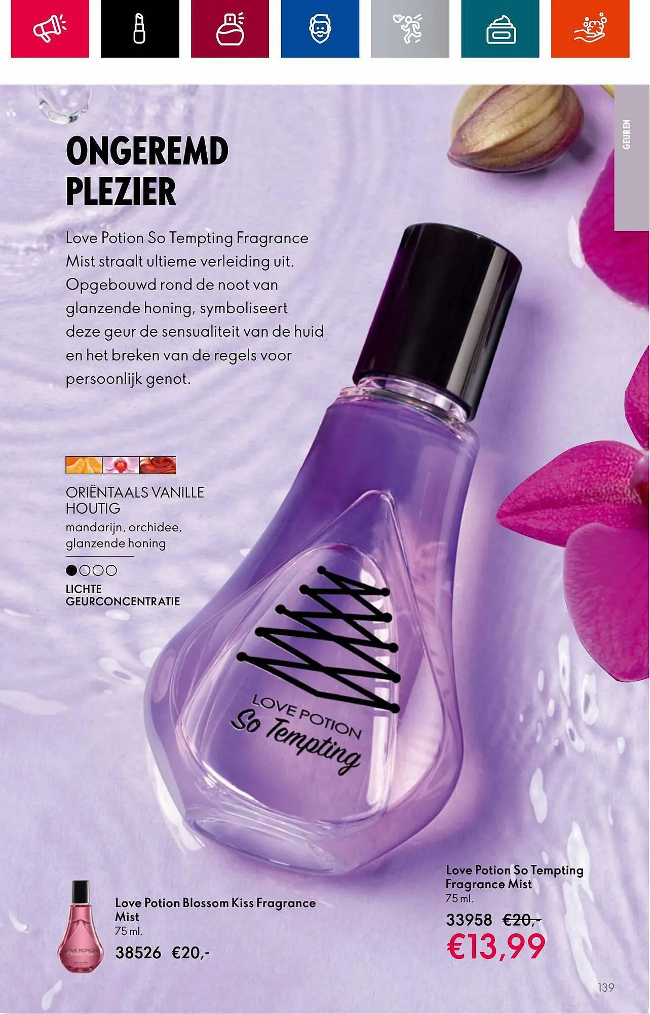 Oriflame folder van 1 augustus tot 22 augustus 2023 - Folder pagina 141