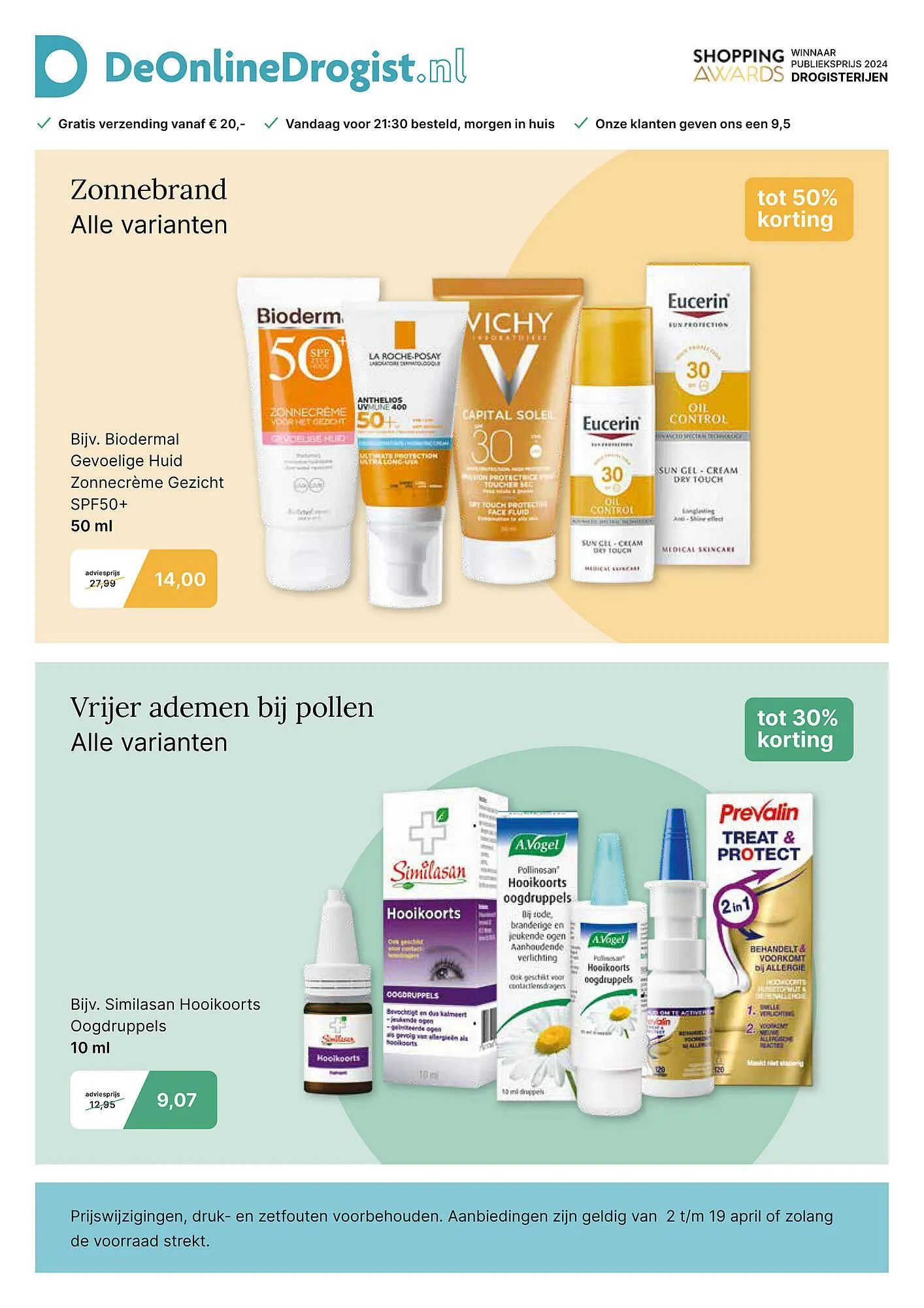 De Online Drogist folder van 2 april tot 8 april 2025 - Folder pagina 12