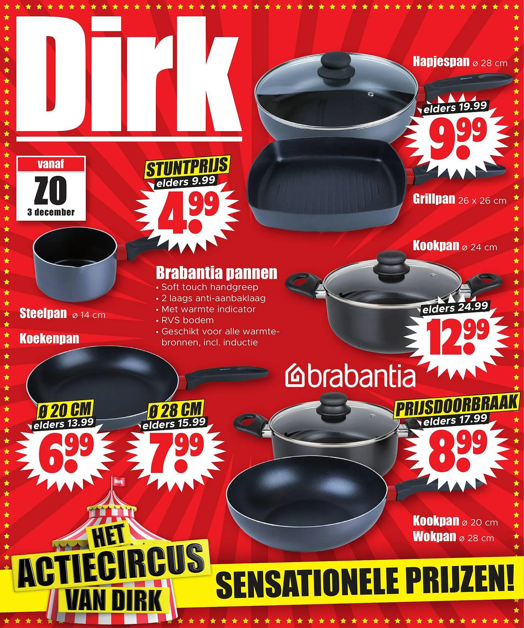 Dirk Kanskoopjes folder van 3 december tot 9 december 2023 - Folder pagina 1