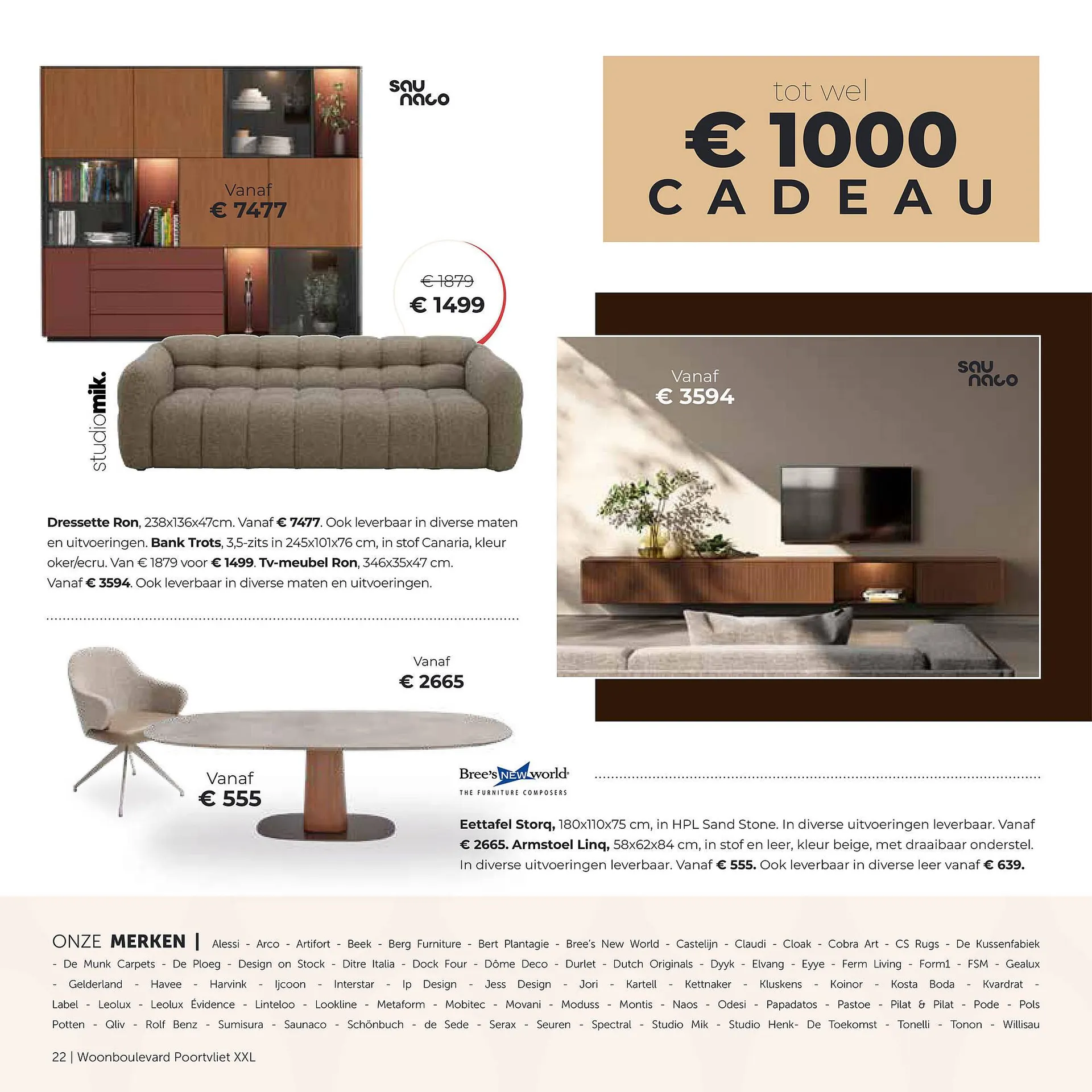 Woonboulevard Poortvliet folder van 1 oktober tot 31 oktober 2025 - Folder pagina 22