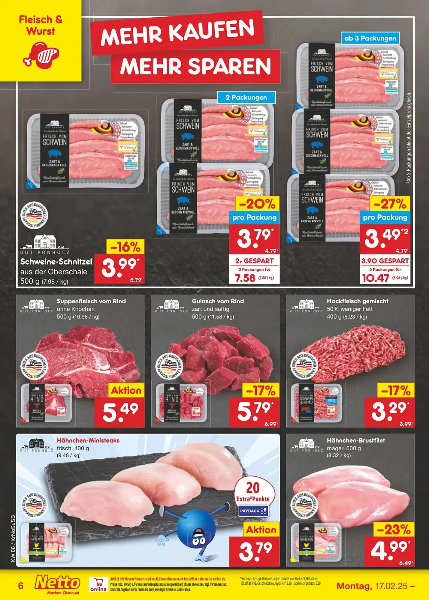 Netto Marken-Discount DE folder van 17 februari tot 22 februari 2025 - Folder pagina 6