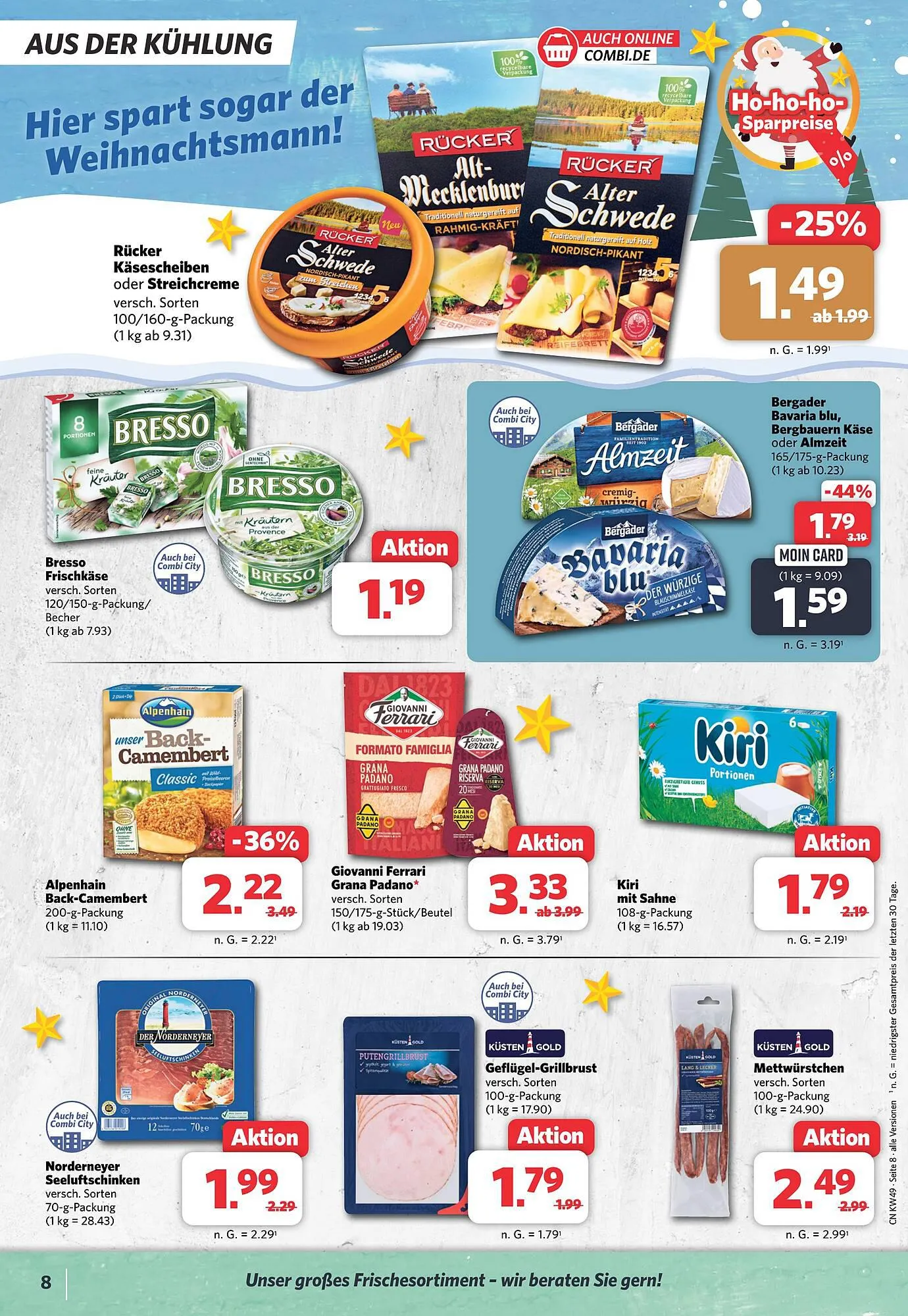 Combi Markt DE folder van 4 december tot 9 december 2023 - Folder pagina 8