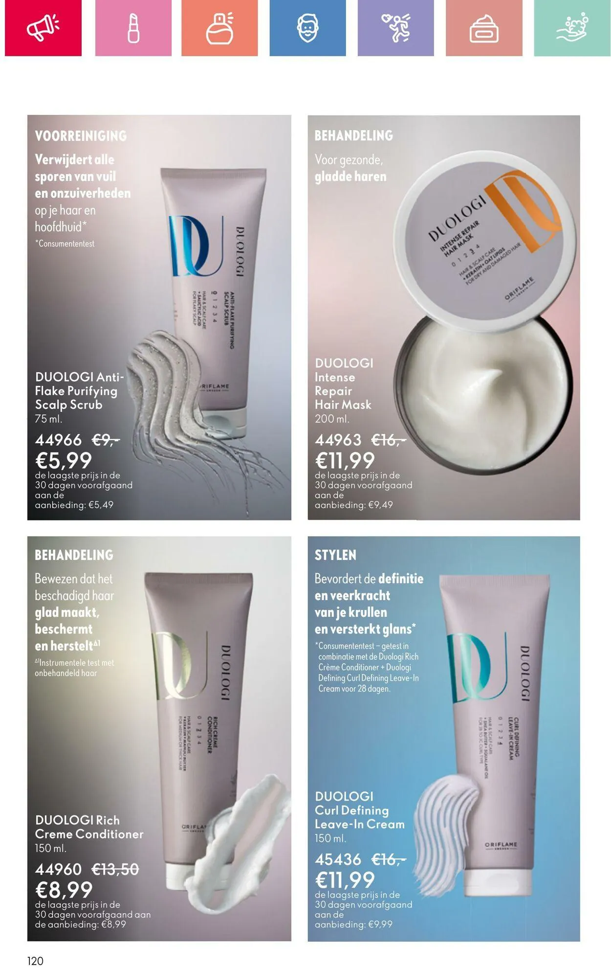 Oriflame Actuele folder van 24 augustus tot 7 september 2025 - Folder pagina 120