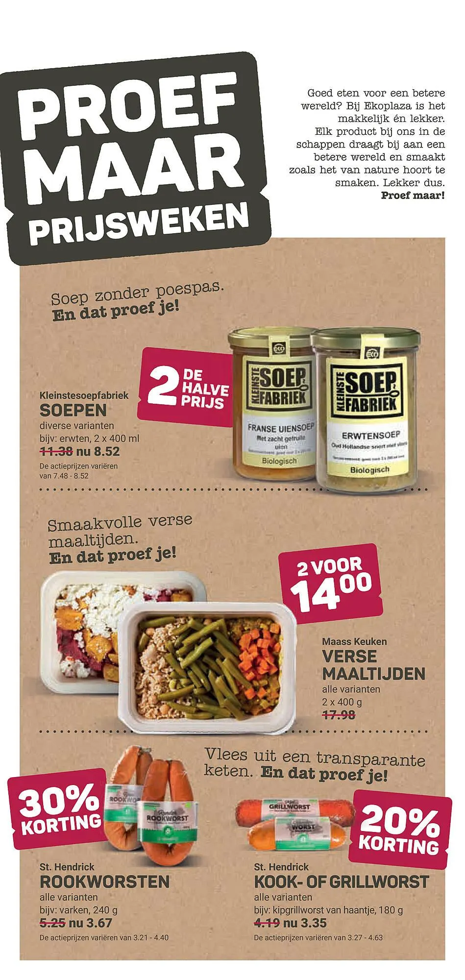 Ekoplaza folder van 29 oktober tot 4 november 2025 - Folder pagina 2