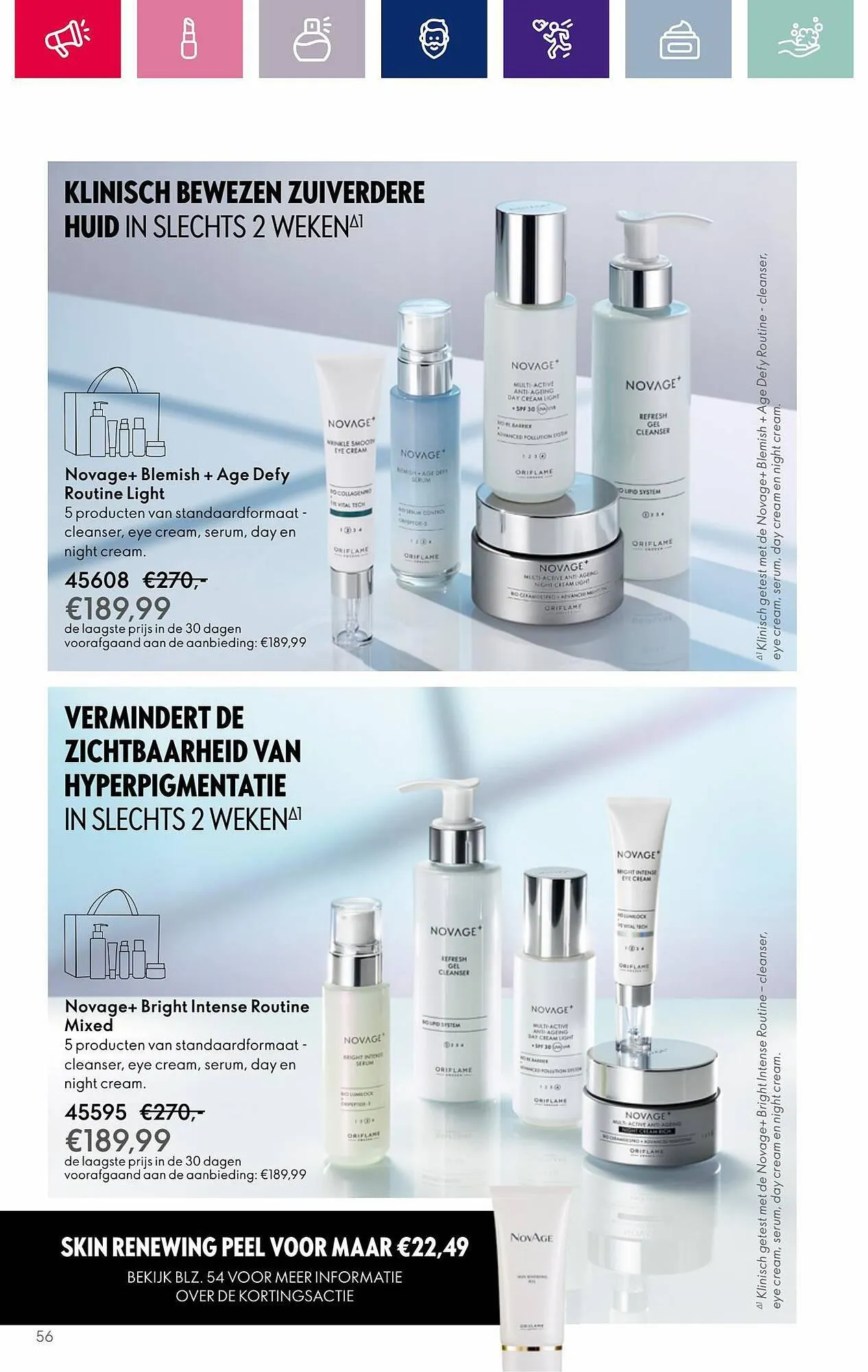 Oriflame folder van 25 oktober tot 7 november 2023 - Folder pagina 56