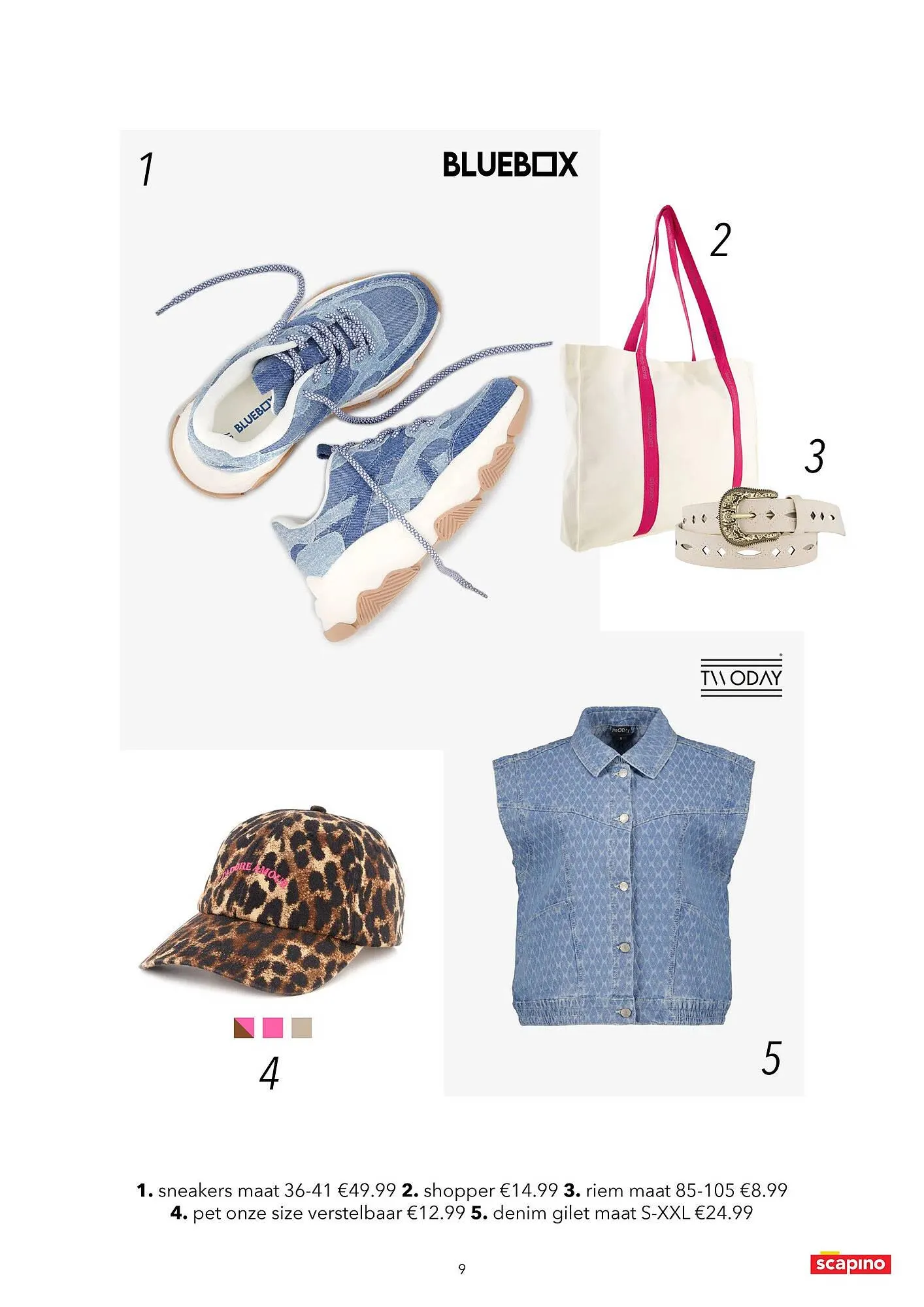 Scapino folder van 24 maart tot 6 april 2025 - Folder pagina 9