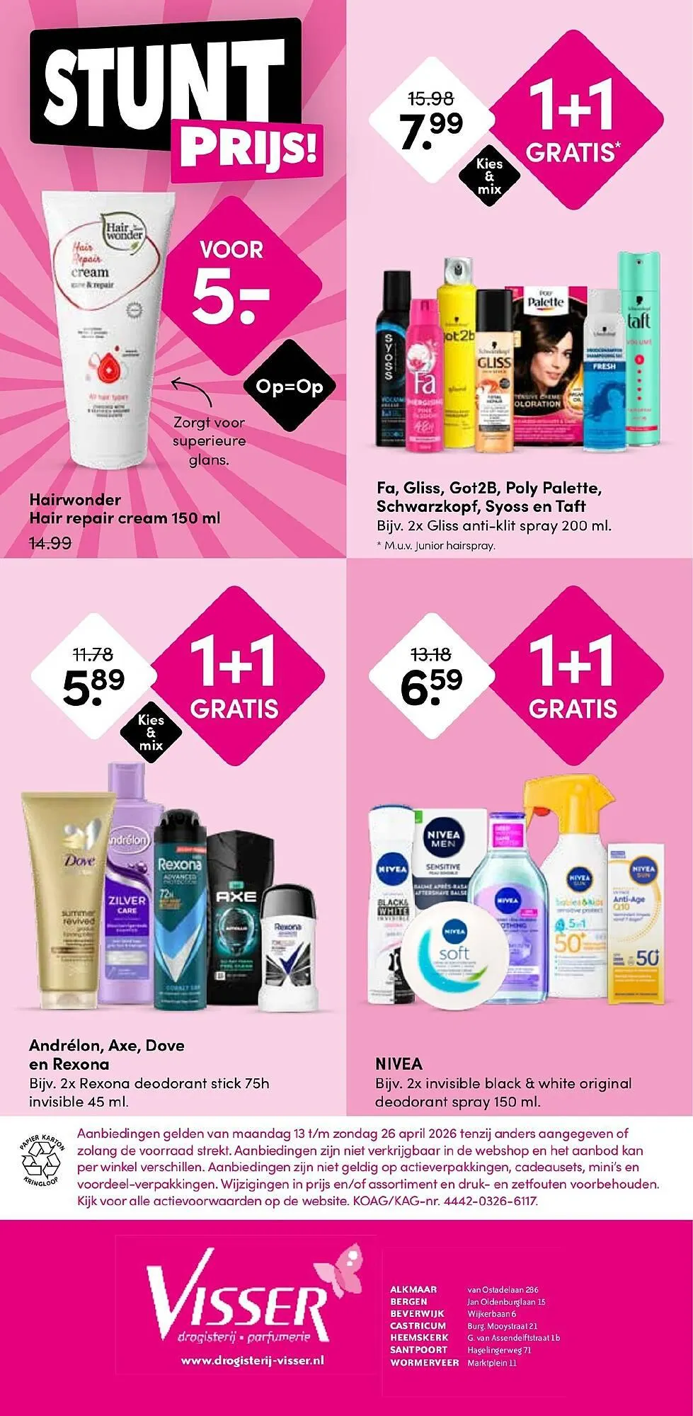 Drogisterij Visser folder van 13 april tot 26 april 2026 - Folder pagina 8